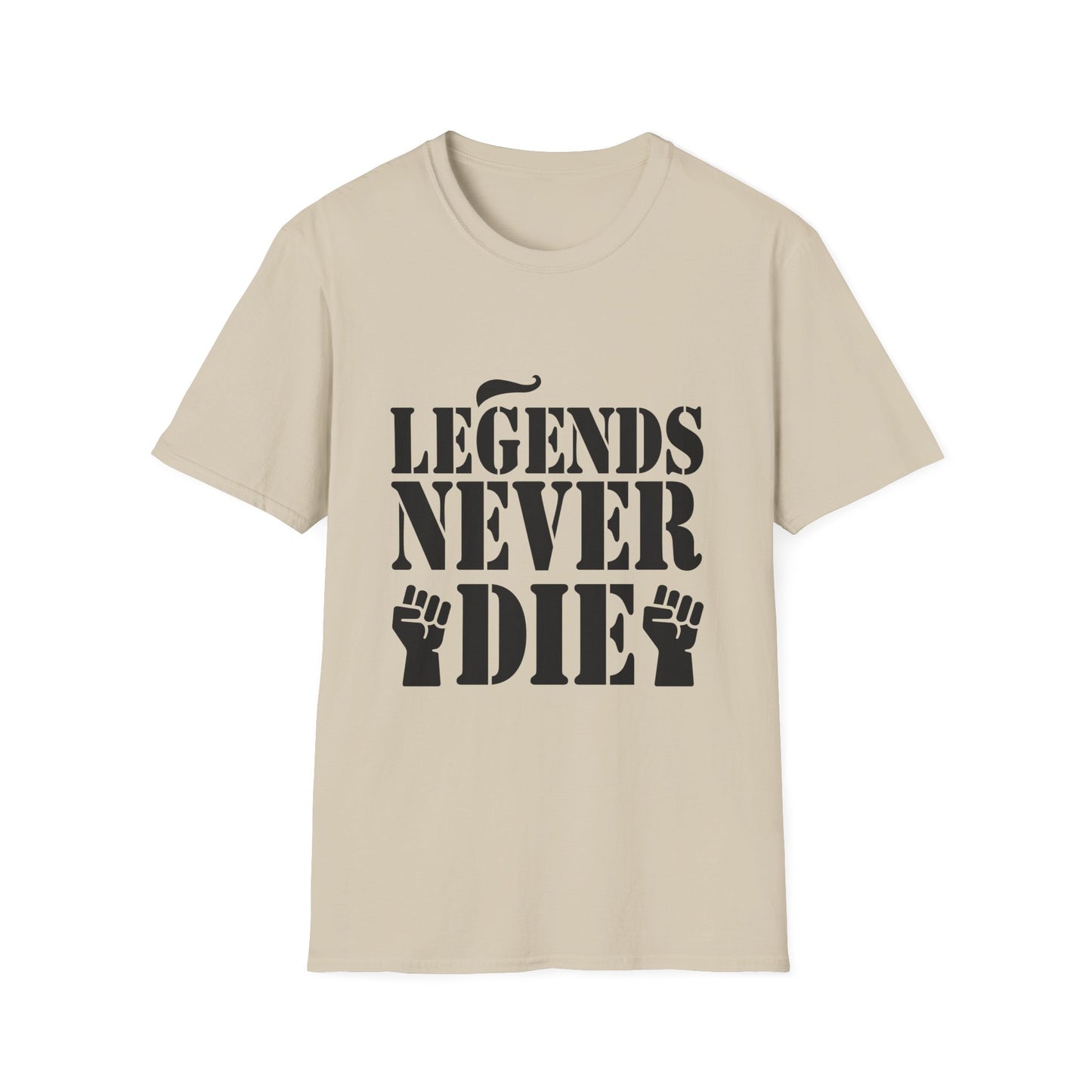 Legends Men's Tshirt (Black Logo) - Sweet Baby Jeez Teez