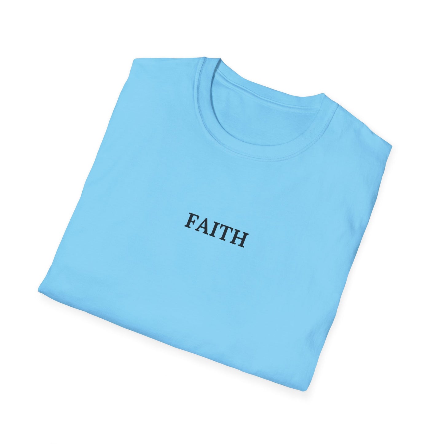 Have a Little Faith Women's Relaxed/Plus Tshirt (Black Logo) - Sweet Baby Jeez Teez