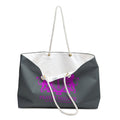 ARS Prayer Brigade Weekender Bag (Dark Gray with Hot Pink Logo)