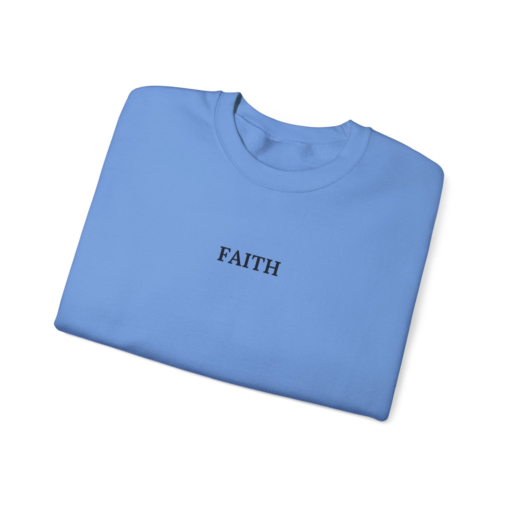Have a Little Faith Women's Relaxed Sweatshirt (Black Logo) - Sweet Baby Jeez Teez