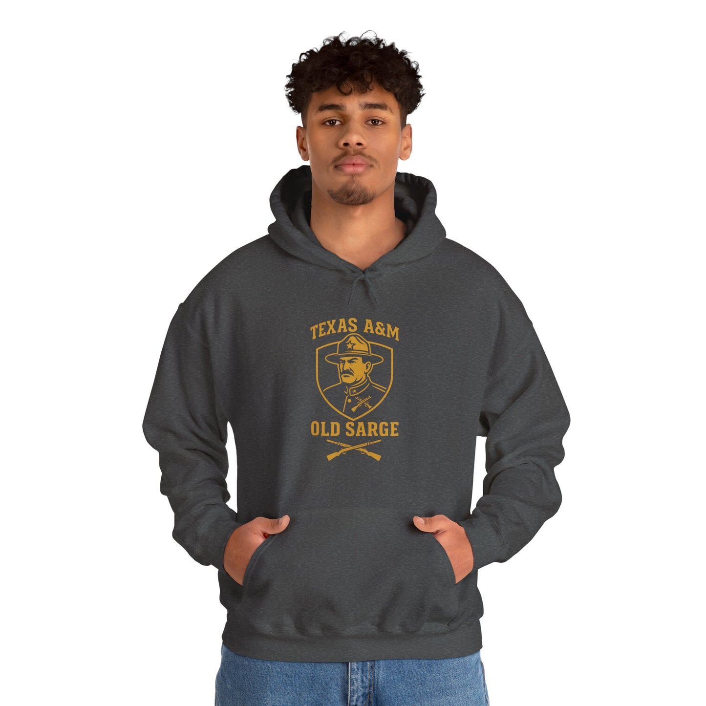 Vintage Texas A&M Old Sarge Unisex Hoodie