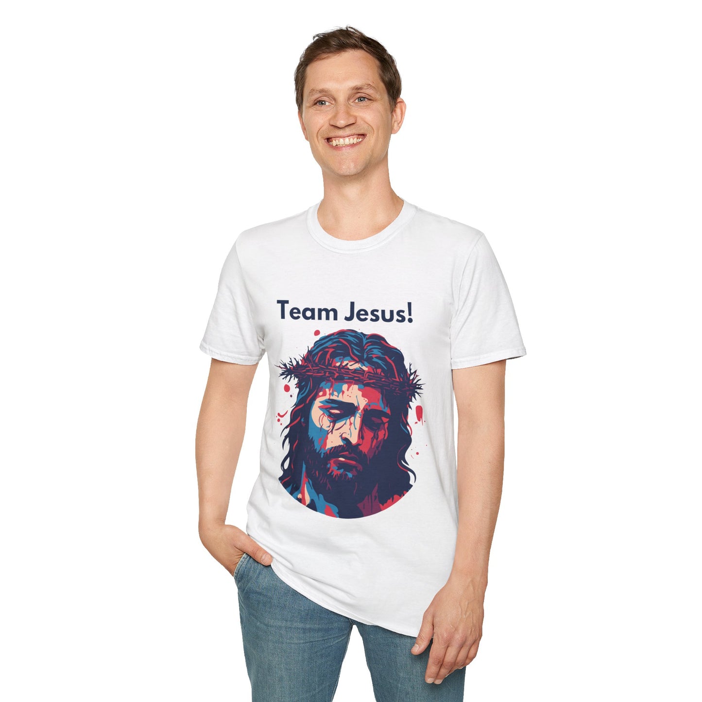 Team Jesus Men's Tshirt S-5XL - Sweet Baby Jeez Teez