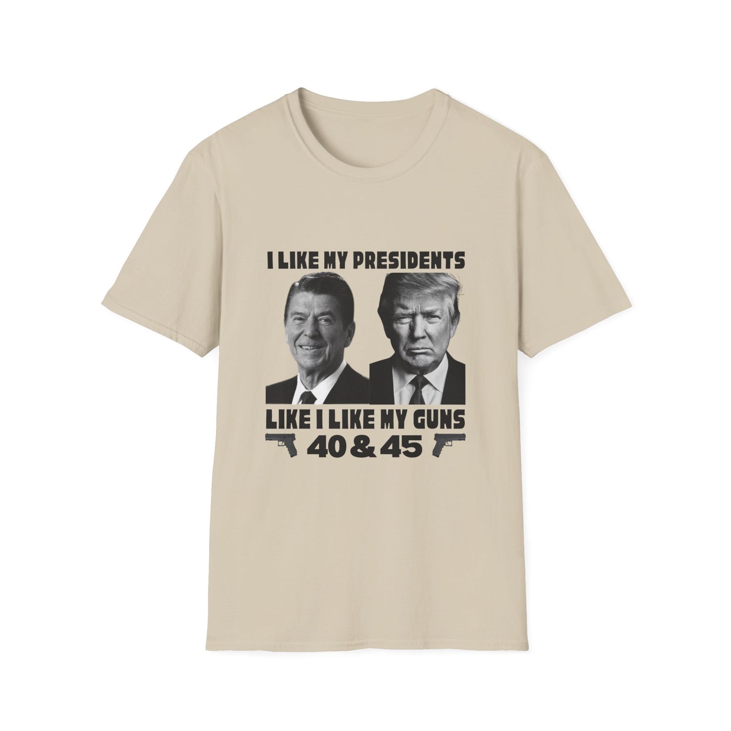 I Like My Presidents Men's Tshirt (Black Logo) - Sweet Baby Jeez Teez