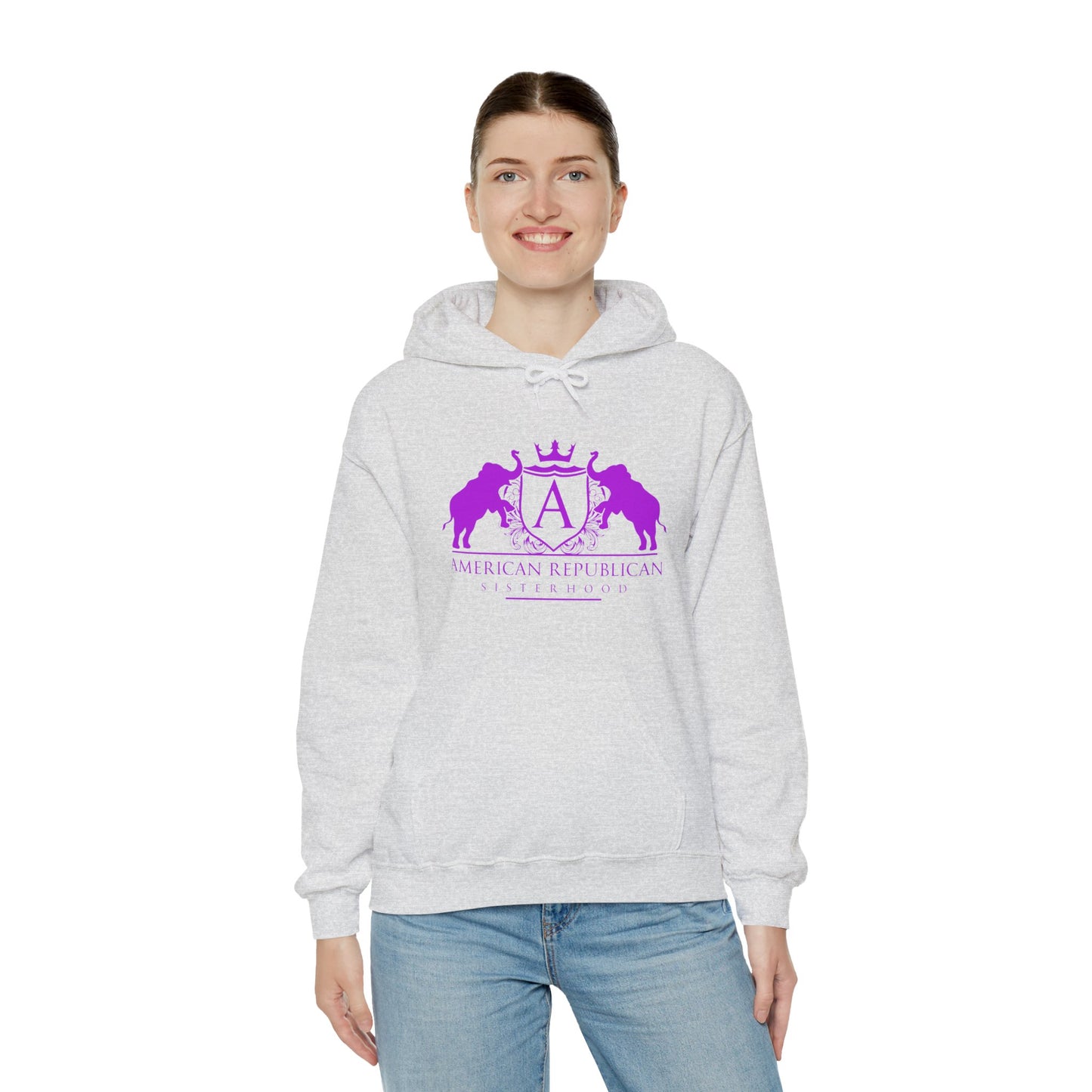 ARS Logo Women's Hoodie (ARS - Hot Pink Logo)