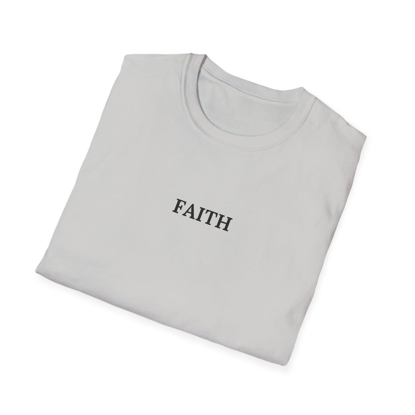 Have a Little Faith Women's Relaxed/Plus Tshirt (Black Logo) - Sweet Baby Jeez Teez