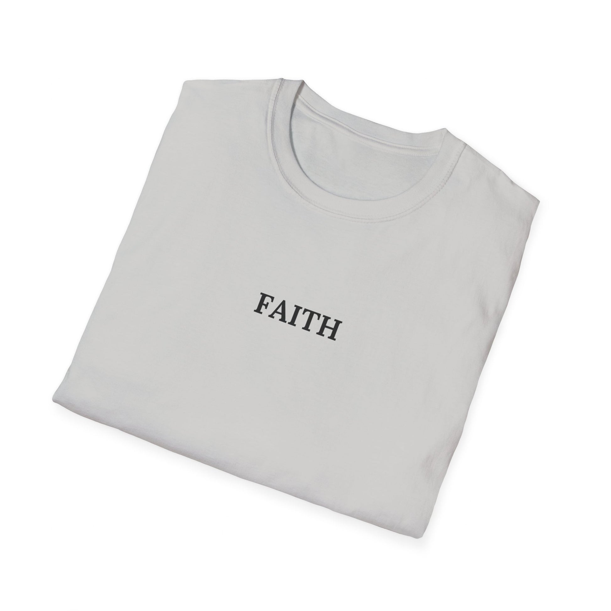 Have a Little Faith Women's Relaxed/Plus Tshirt (Black Logo) - Sweet Baby Jeez Teez