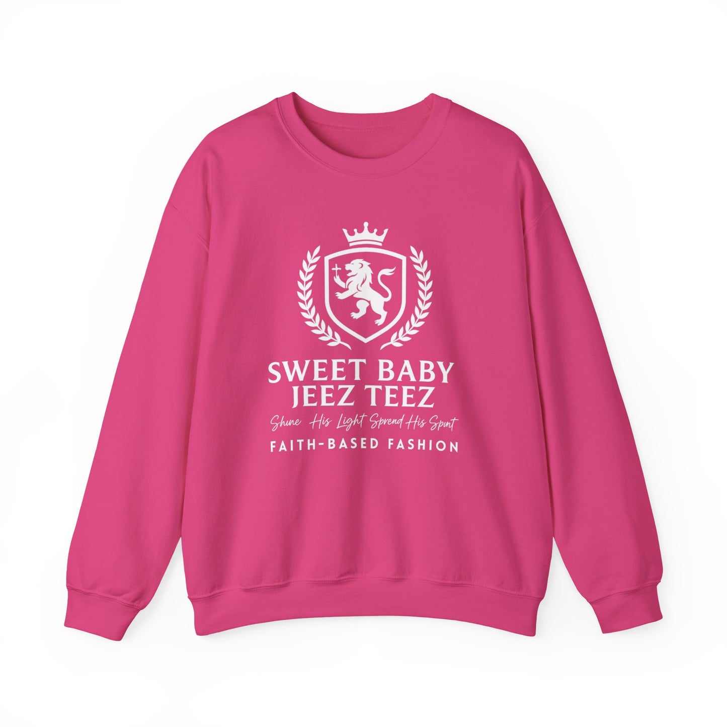 Sweet Baby Jeez Teez Faith-Based Fashion Sweatshirt