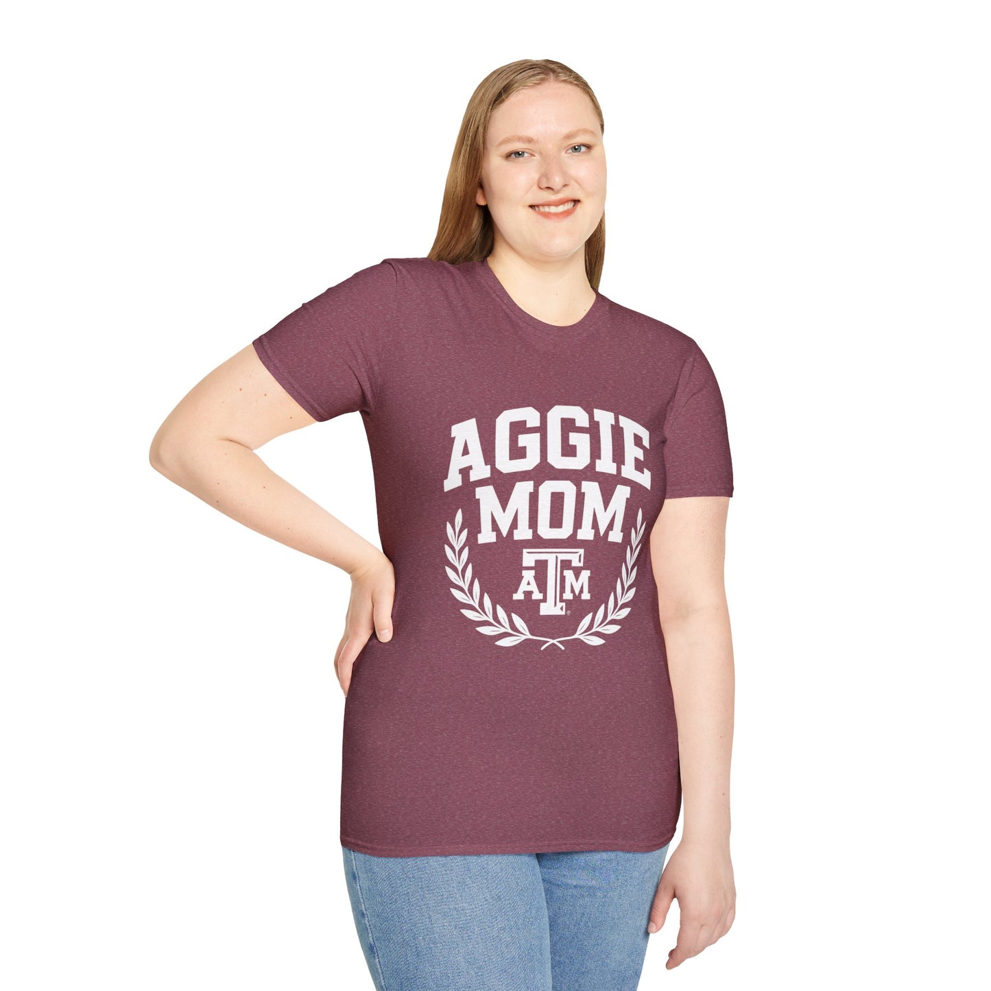 Aggie Mom Texas A&M Women's Relaxed T-shirt - Sweet Baby Jeez Teez