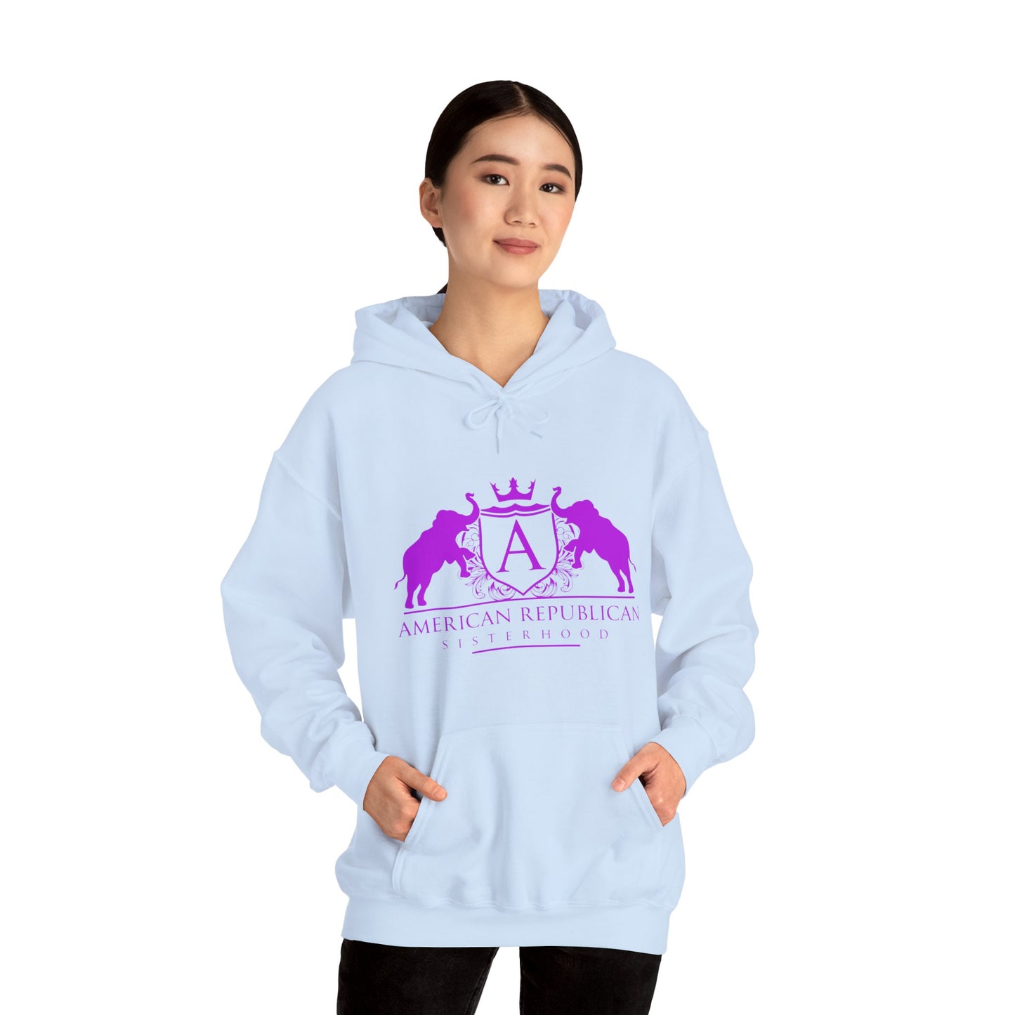 ARS Logo Women's Hoodie (ARS - Hot Pink Logo)