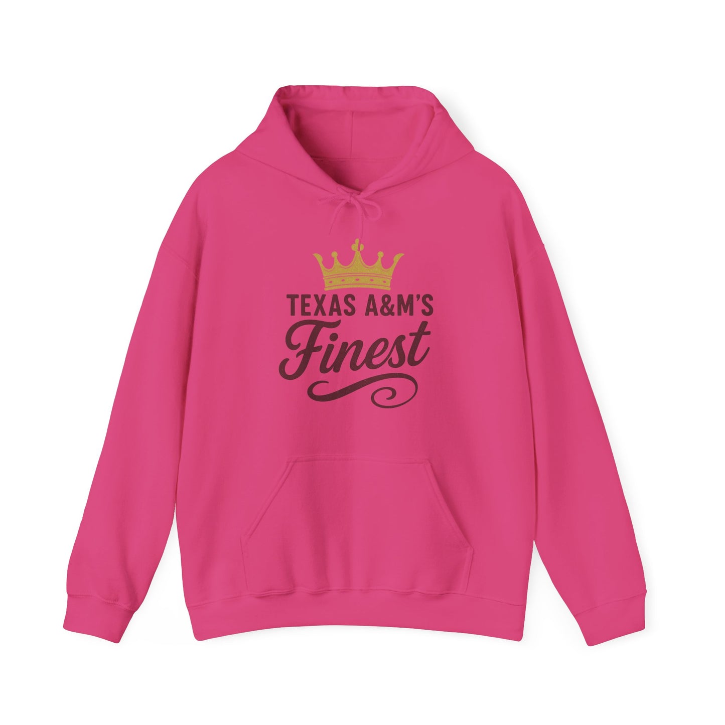 Texas A&M's Finest Unisex Heavy Blend Hoodie - Sweet Baby Jeez Teez