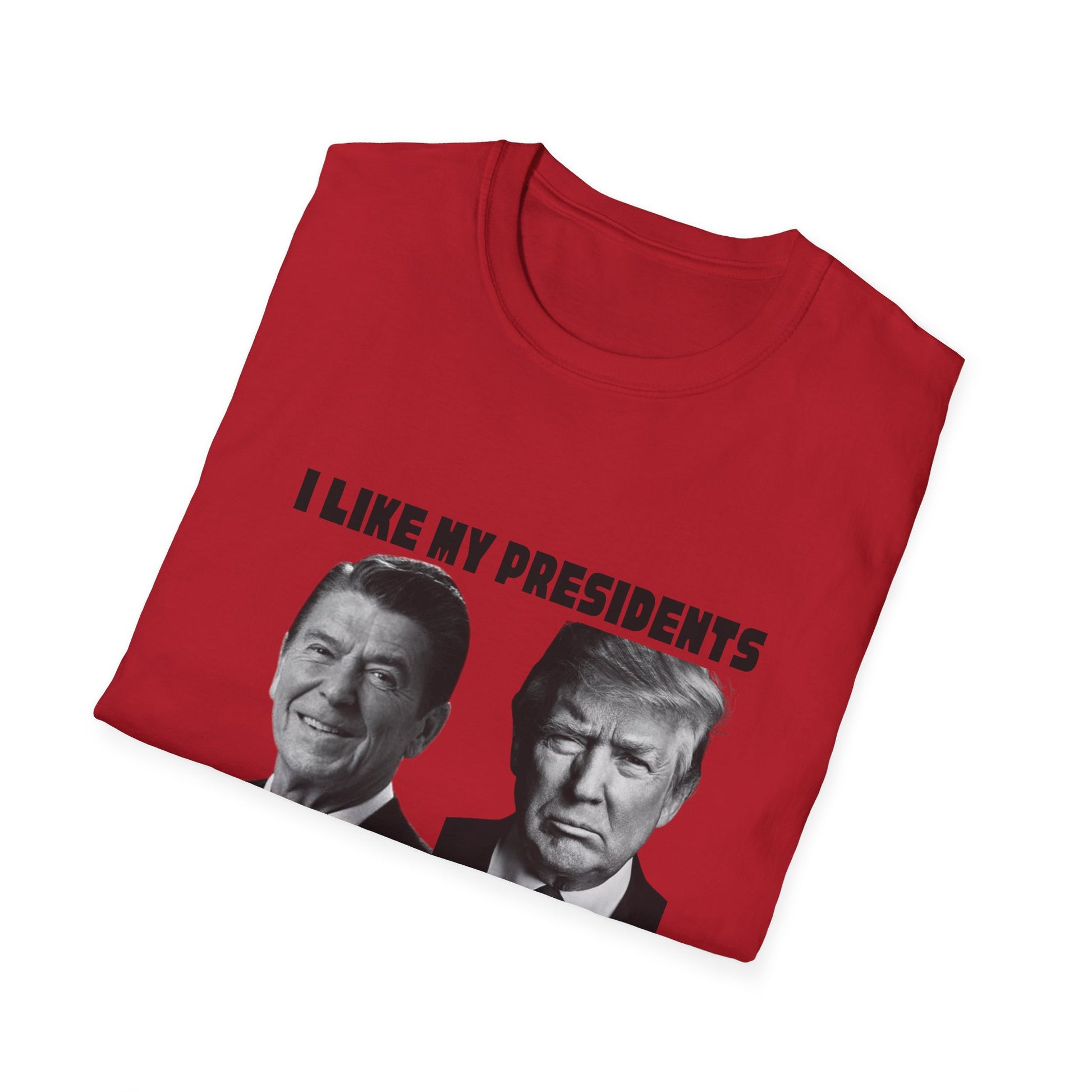 I Like My Presidents Men's Tshirt (Black Logo) - Sweet Baby Jeez Teez