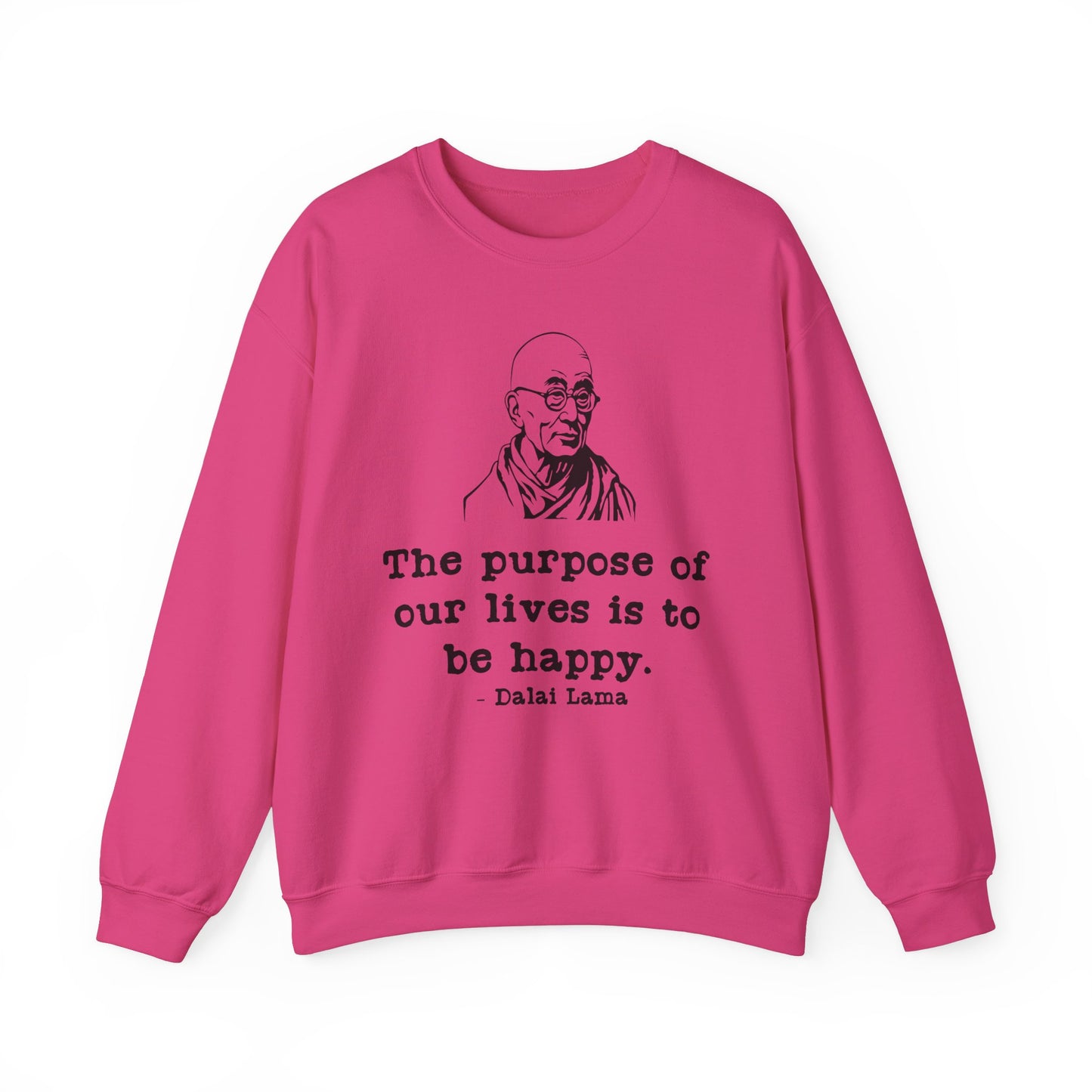 Purpose of Life Womens Relaxed Sweatshirt (IW Black Logo) - Sweet Baby Jeez Teez