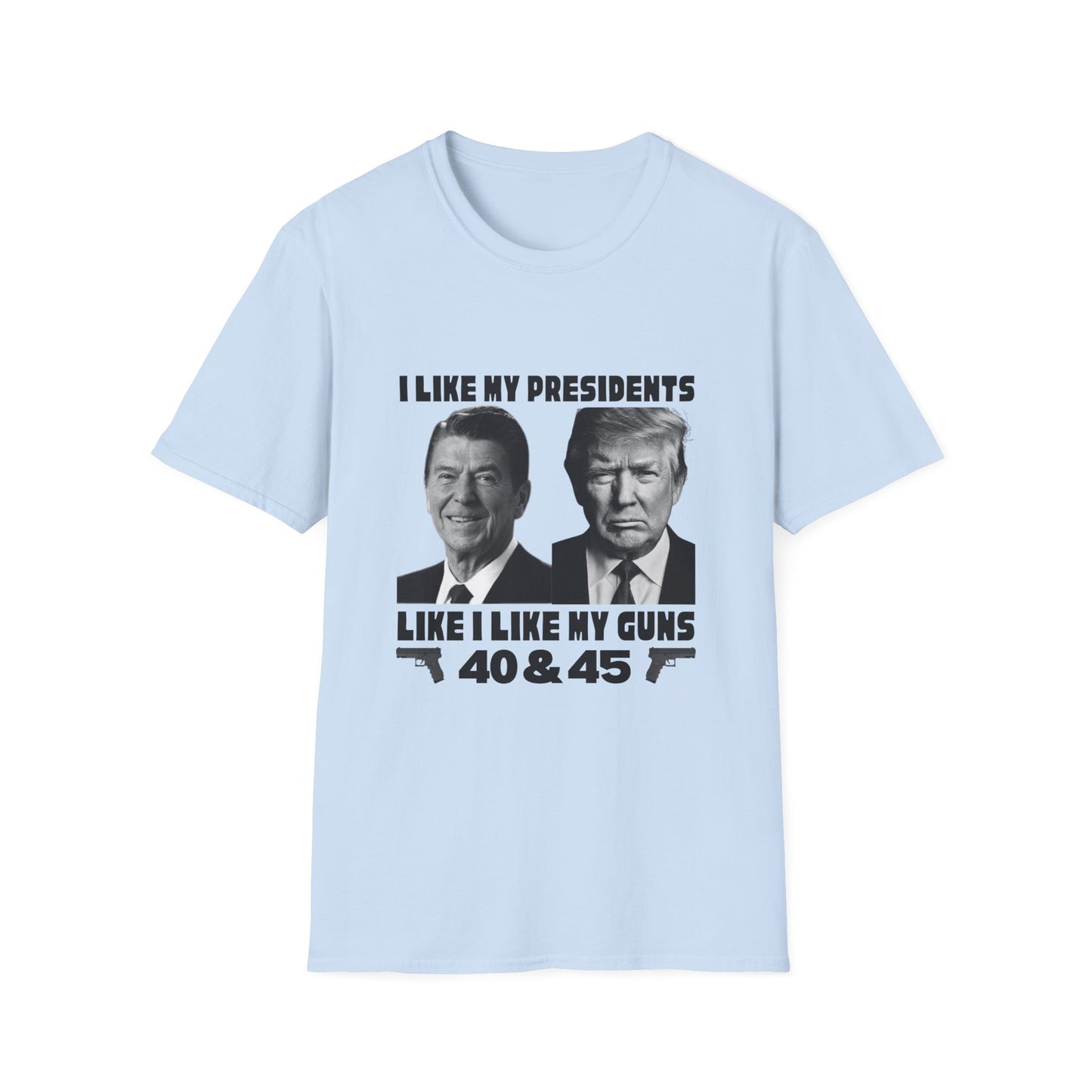 I Like My Presidents Men's Tshirt (Black Logo) - Sweet Baby Jeez Teez