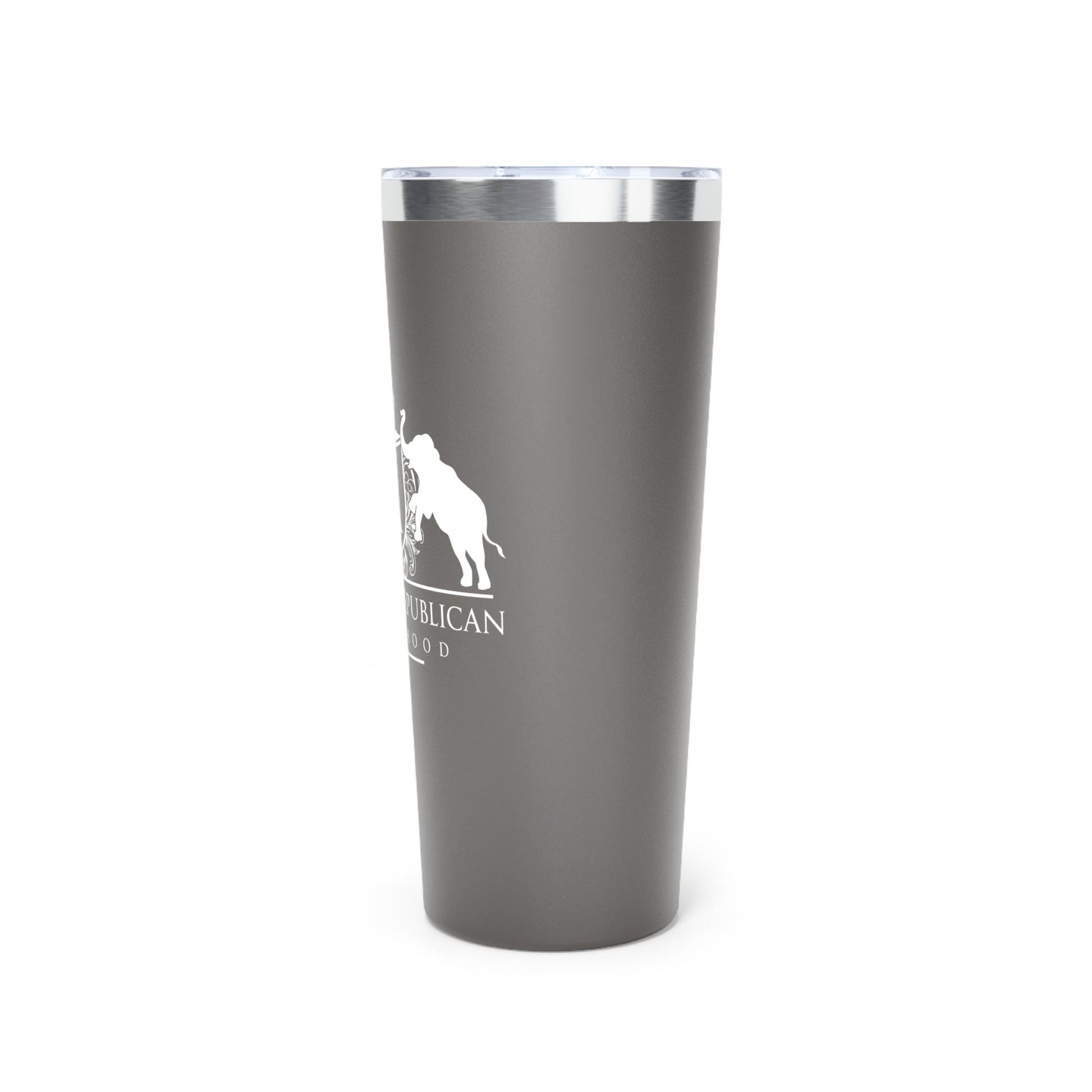 ARS White Logo Copper Vacuum Insulated Tumbler, 22oz - Sweet Baby Jeez Teez