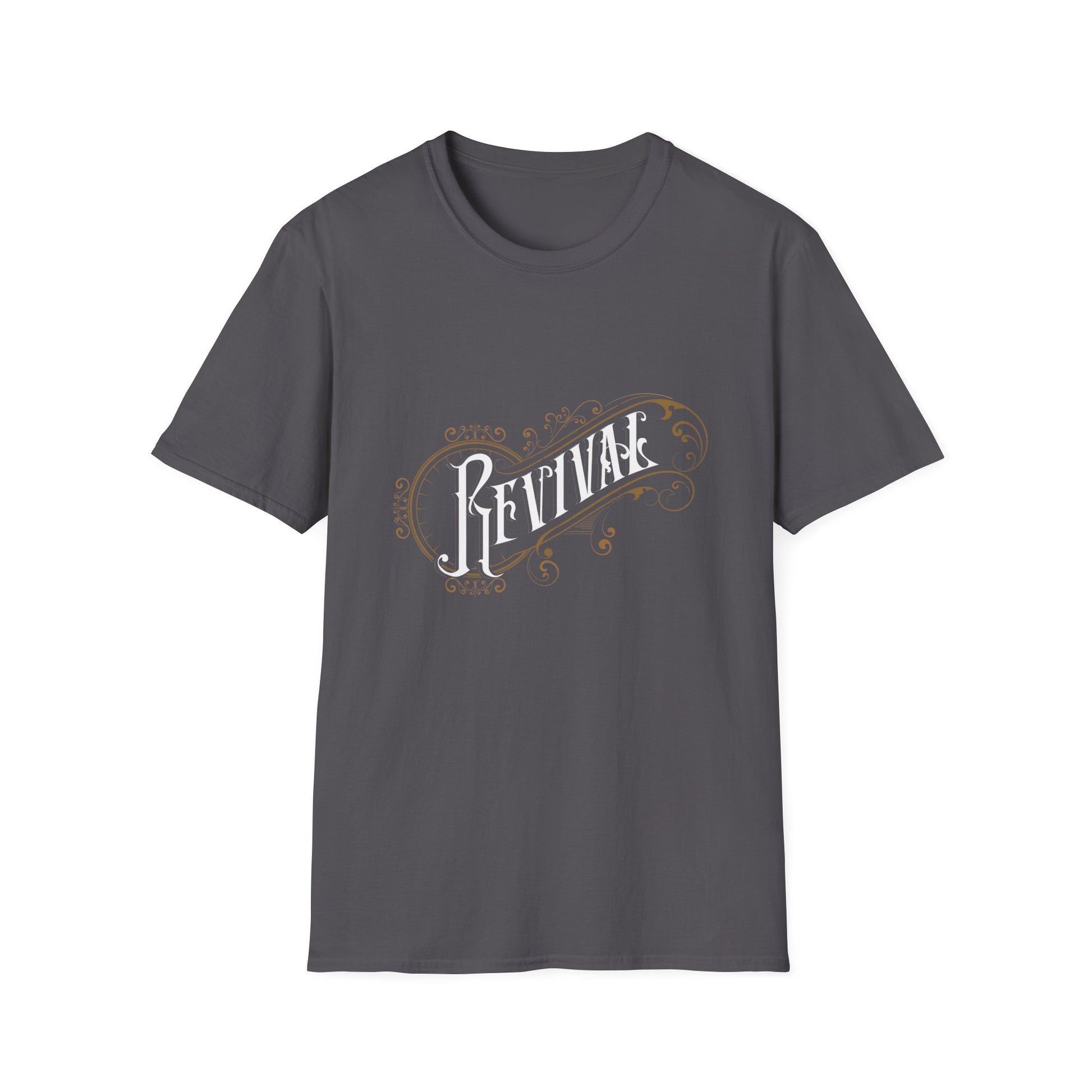 Revival Softstyle Men's Christian T-Shirt (Vintage Logo) - Sweet Baby Jeez Teez
