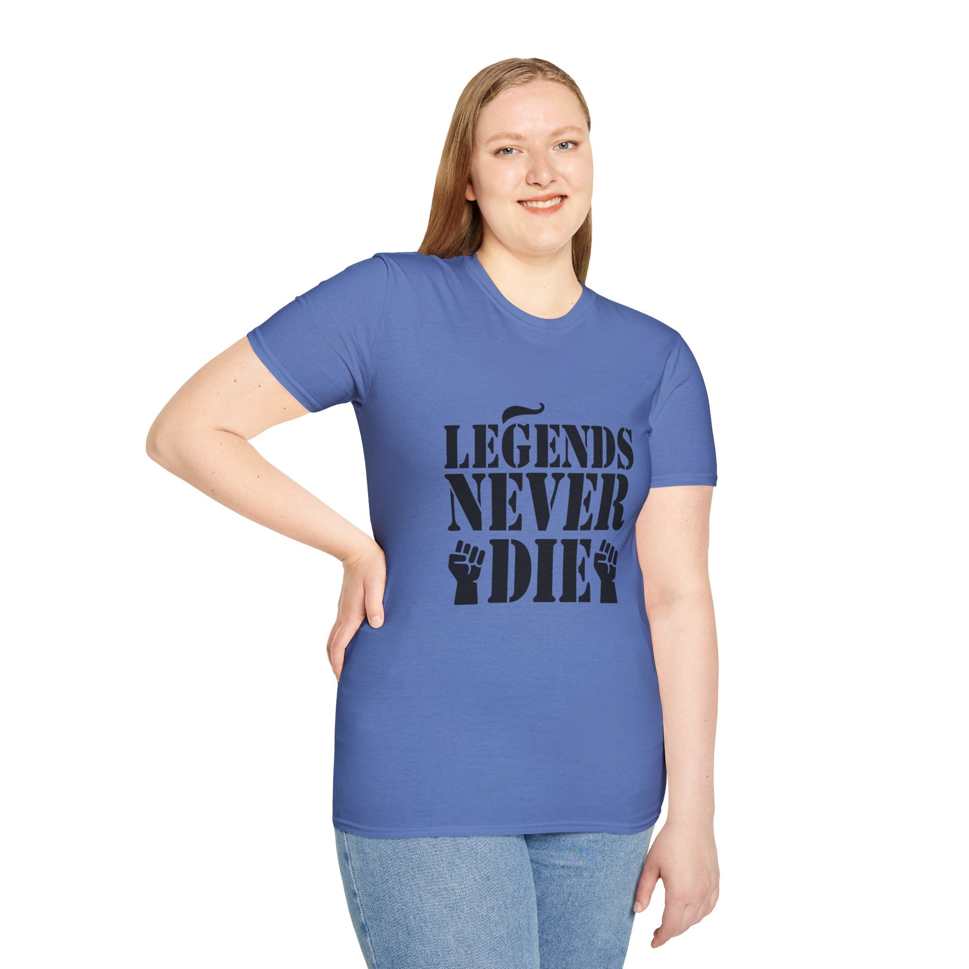 Legends Women's Relaxed/Plus Tshirt (Black Logo) - Sweet Baby Jeez Teez