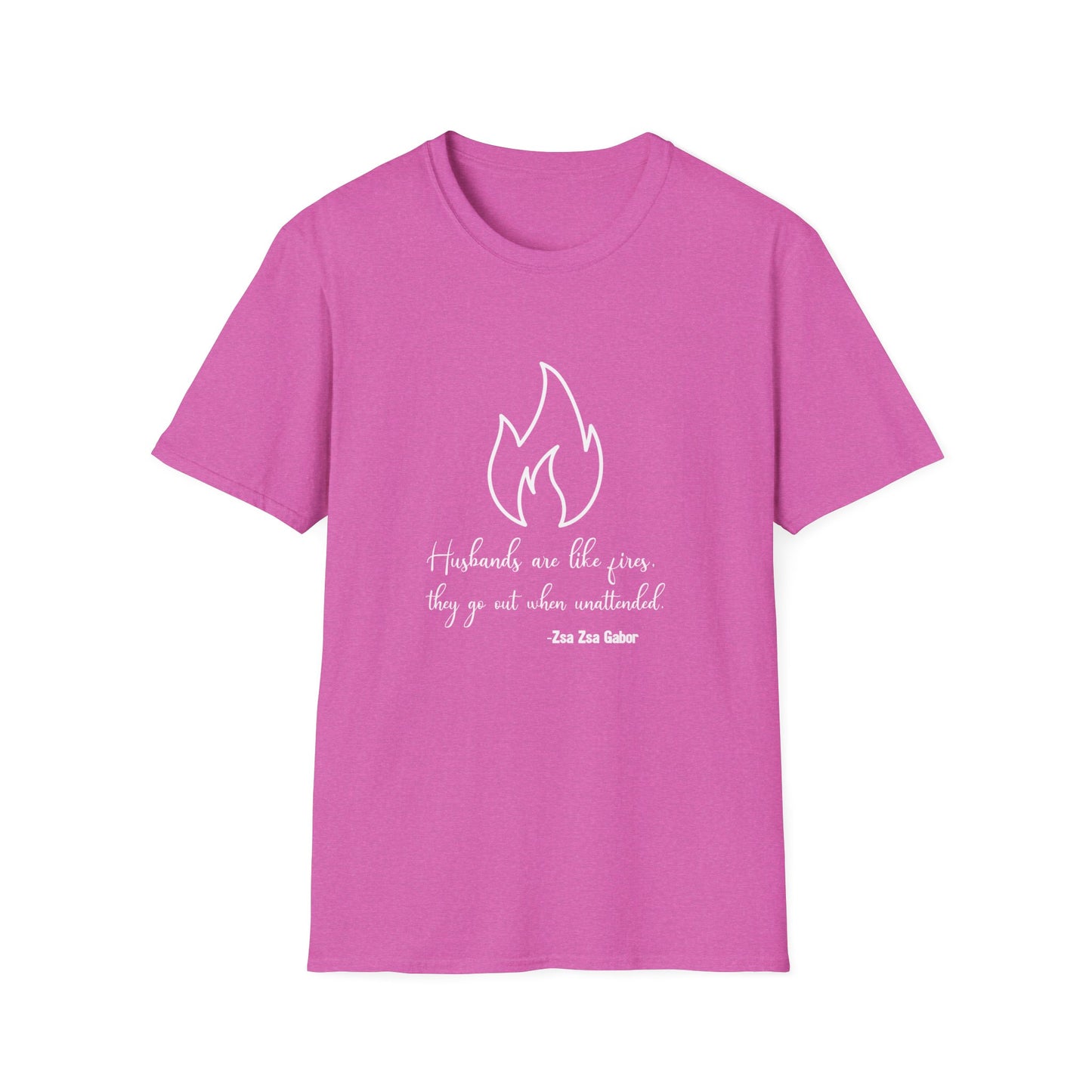 Fires Women's Relaxed/Plus Tshirt (IM - White Logo) - Sweet Baby Jeez Teez