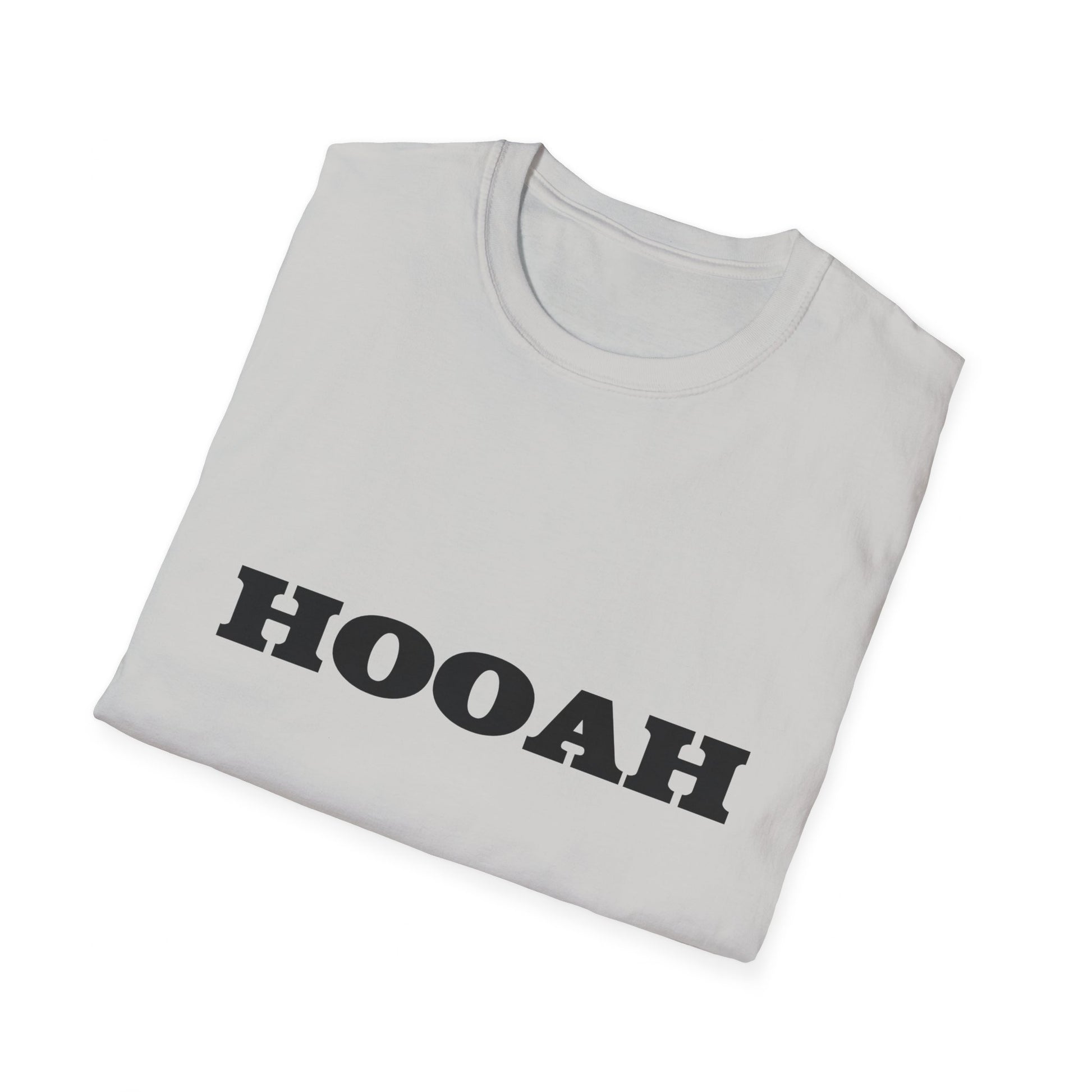 HOOAH (Army) Unisex Tshirt (MM Black Logo) - Sweet Baby Jeez Teez
