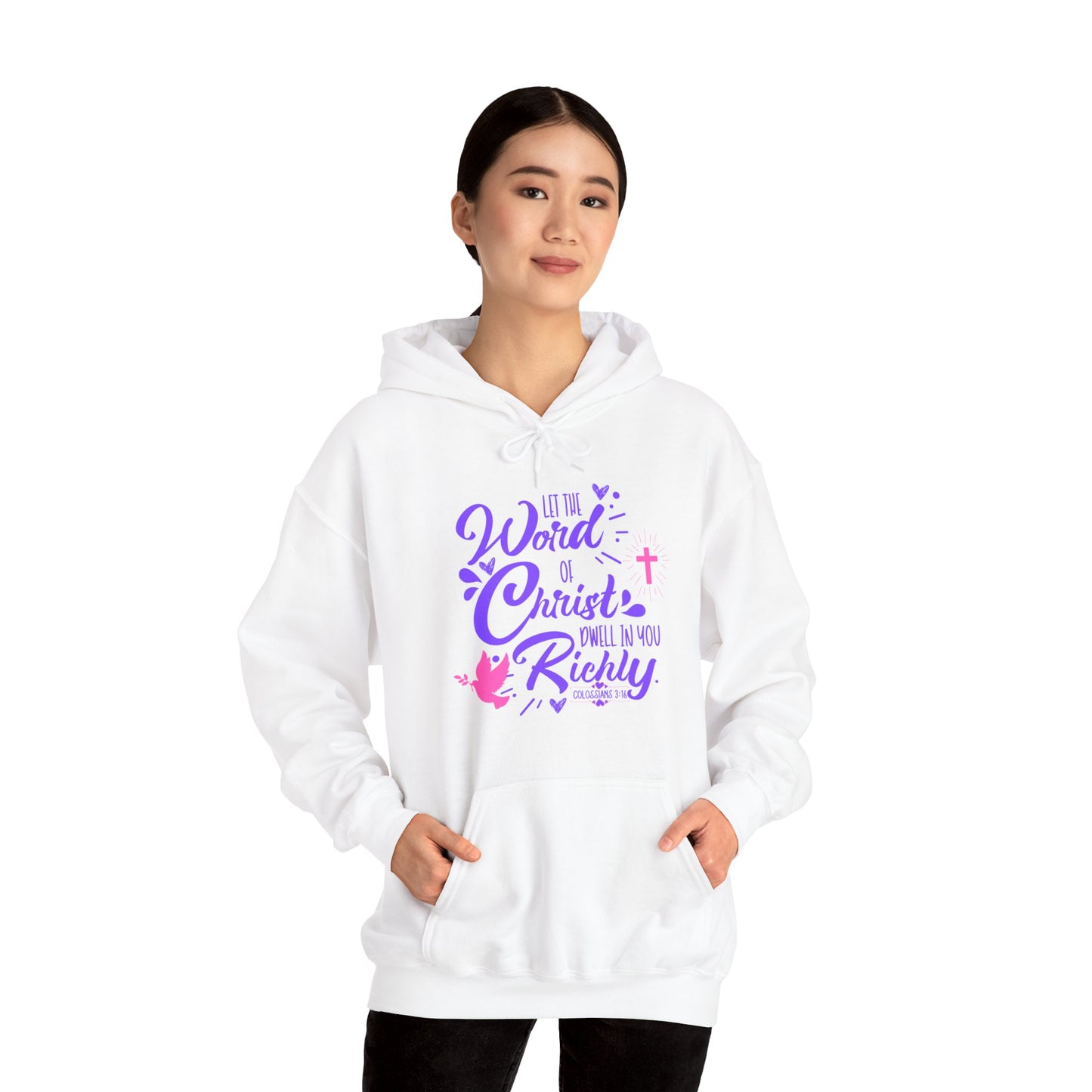 Word of Christ Women's Hoodie - Sweet Baby Jeez Teez