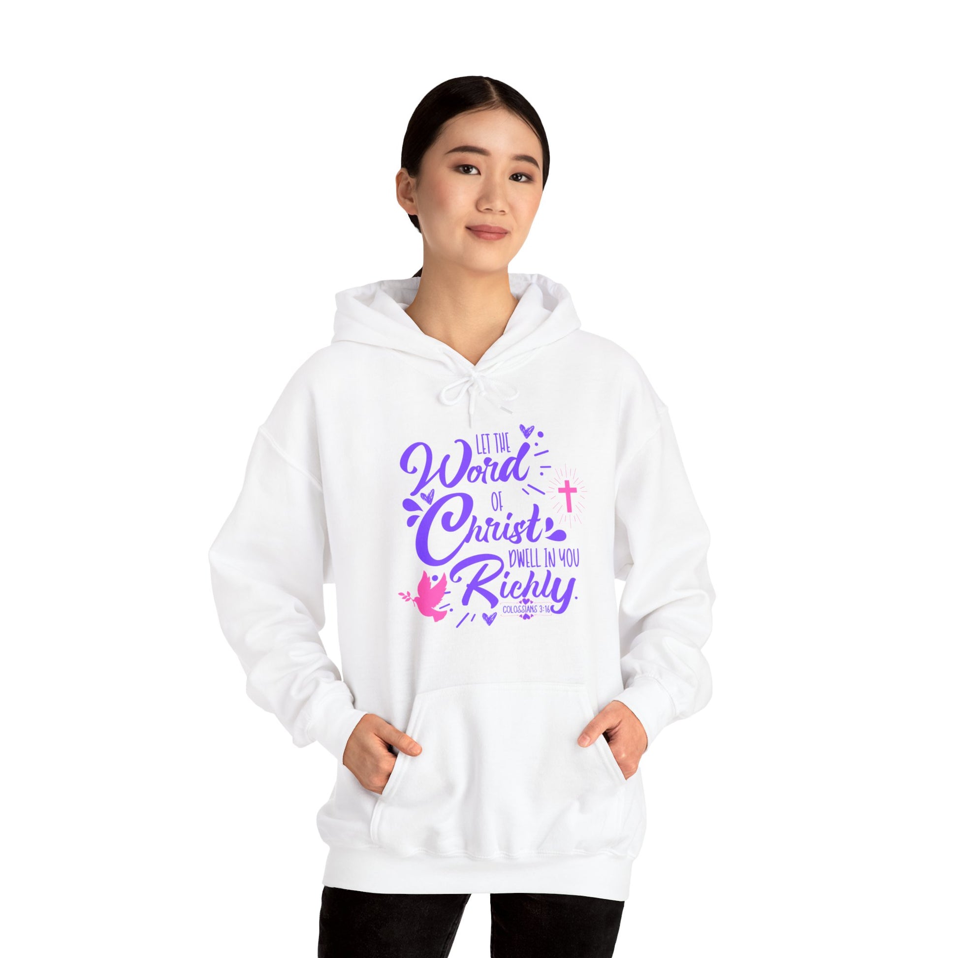Word of Christ Women's Hoodie - Sweet Baby Jeez Teez