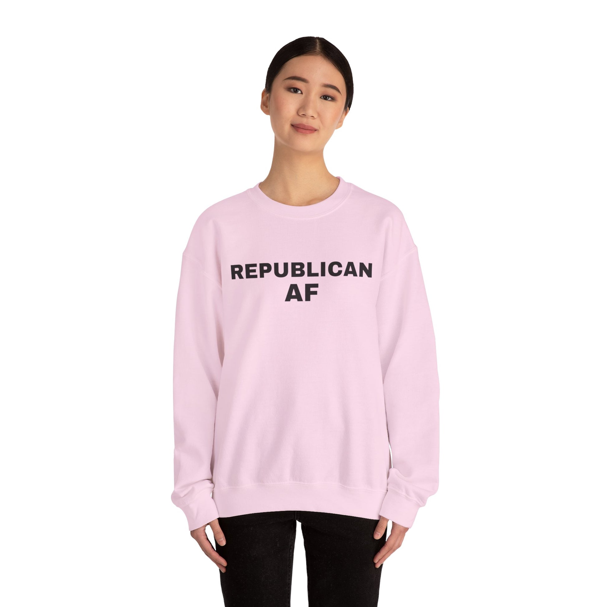 Republican AF Women's Sweatshirt - Sweet Baby Jeez Teez