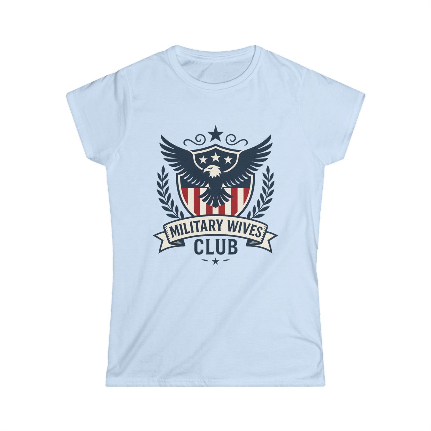 Military Wives Club Women's Softstyle Fitted Tshirt