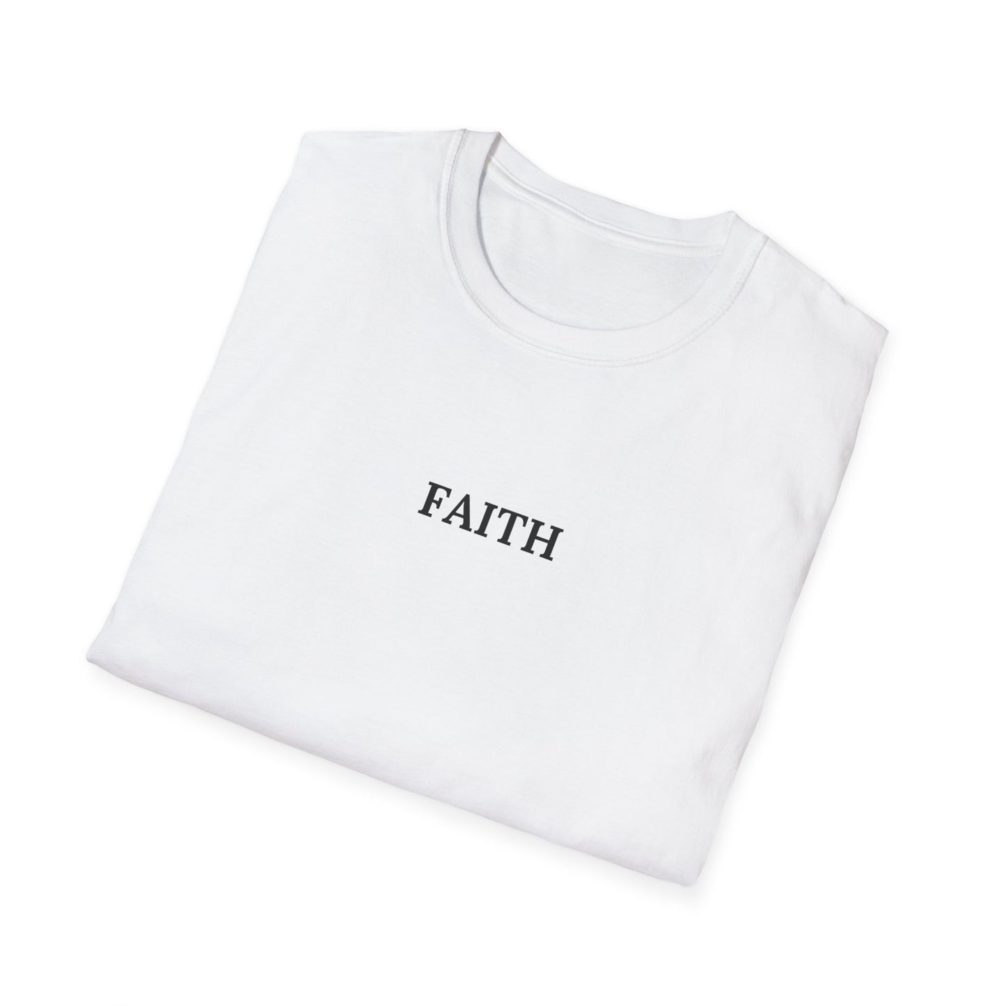 Have a Little Faith Women's Relaxed/Plus Tshirt (Black Logo) - Sweet Baby Jeez Teez