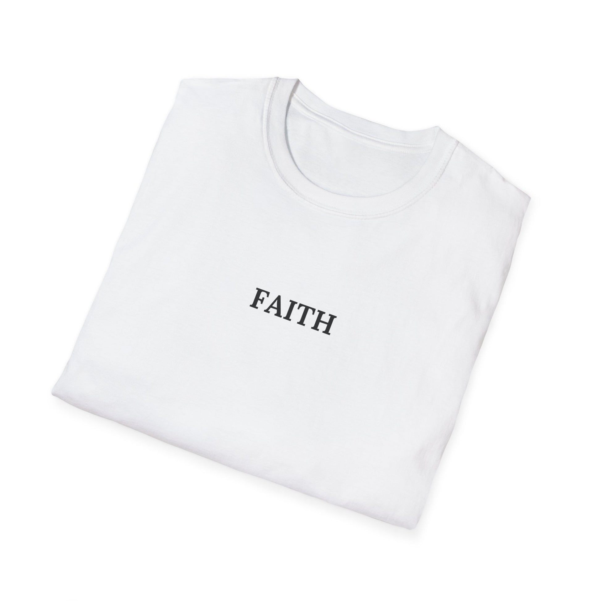 Have a Little Faith Women's Relaxed/Plus Tshirt (Black Logo) - Sweet Baby Jeez Teez