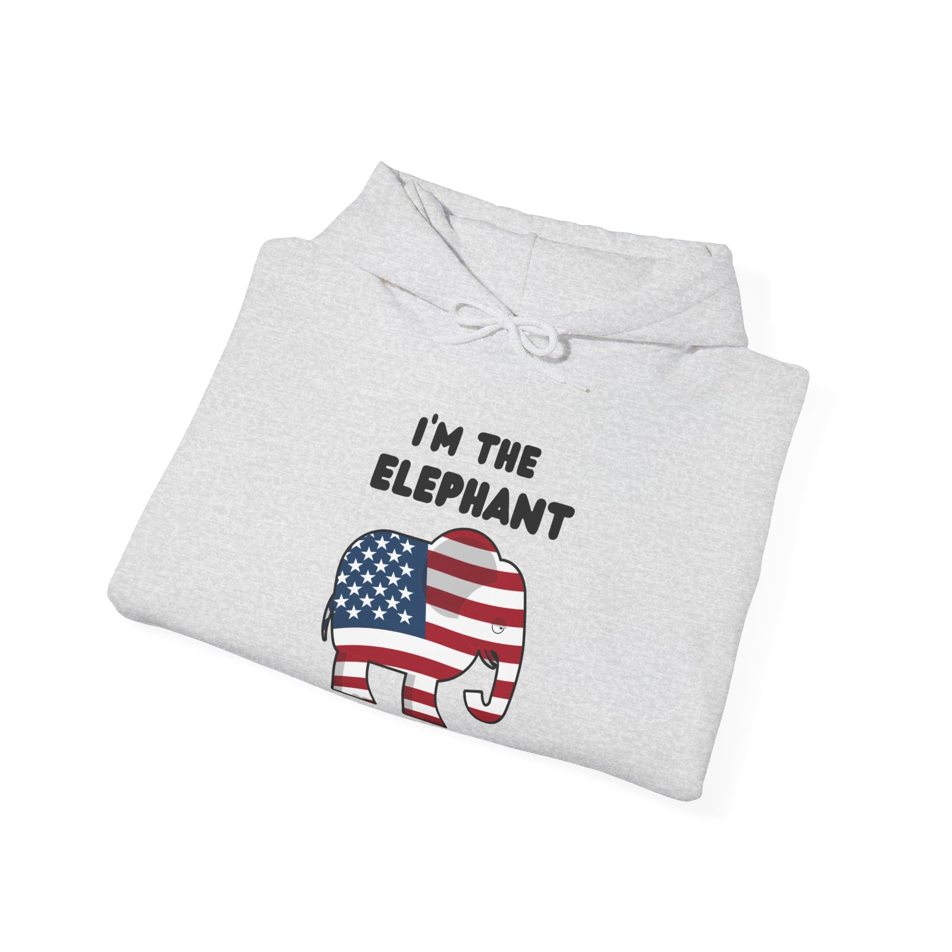 Elephant in the Room Women's Hoodie S-5XL (Black Logo) - Sweet Baby Jeez Teez