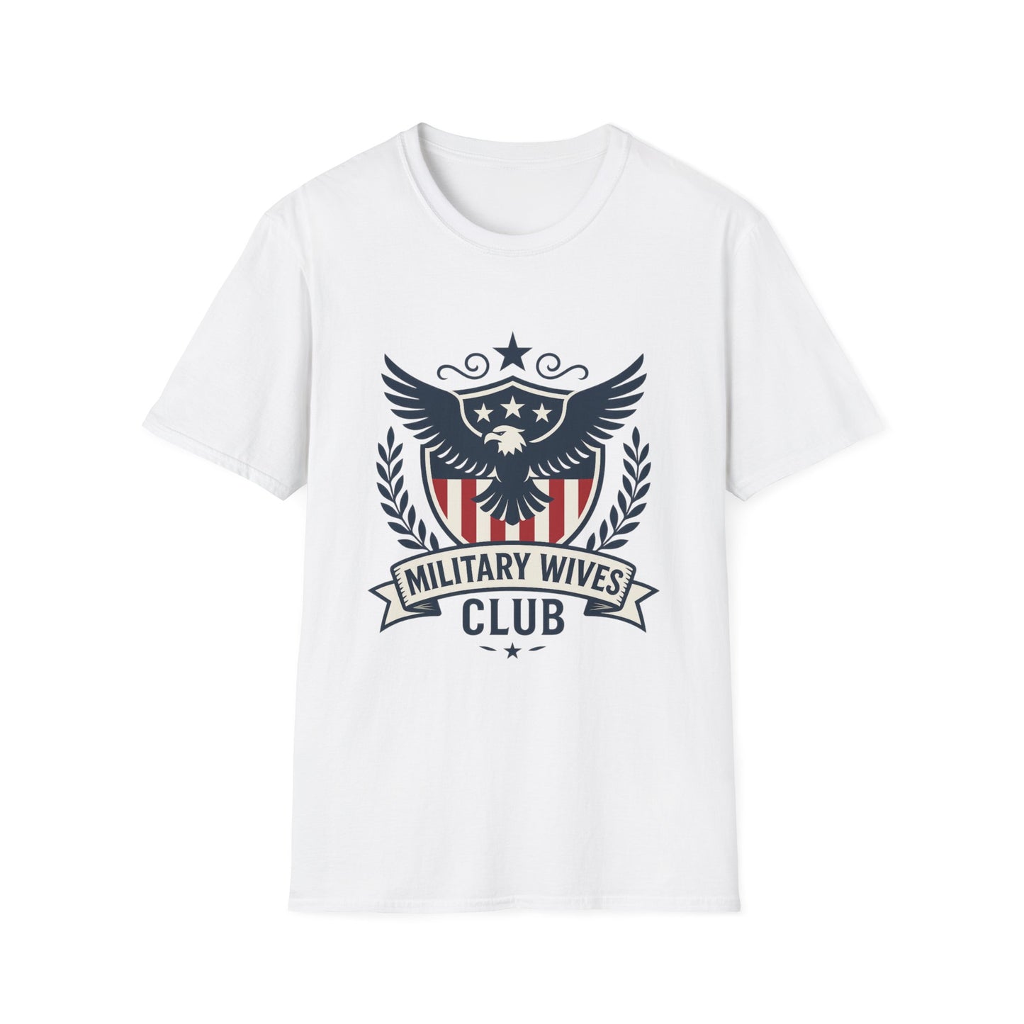 Military Wives Club Women's Relaxed Tshirt (Crest Logo)