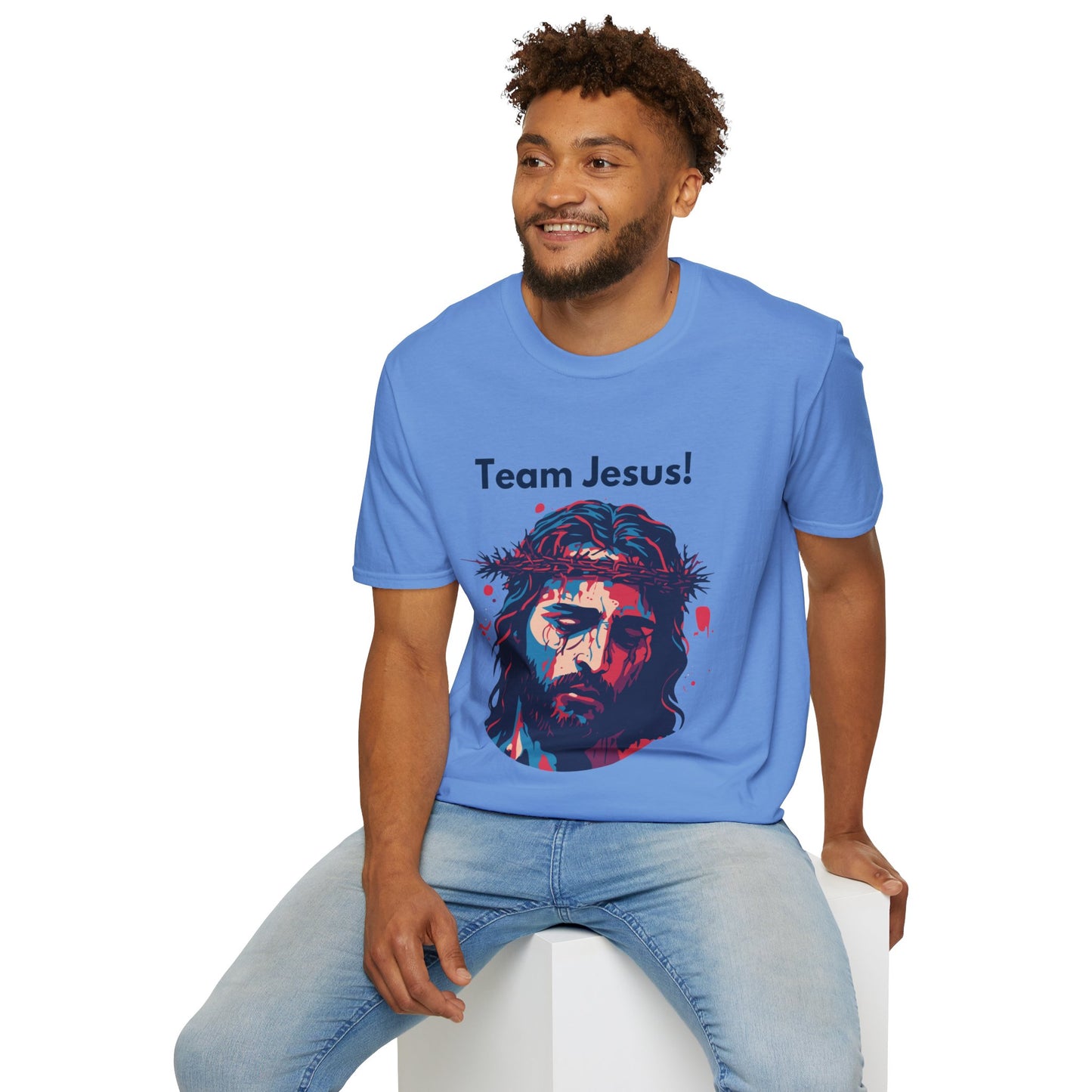 Team Jesus Men's Tshirt S-5XL - Sweet Baby Jeez Teez