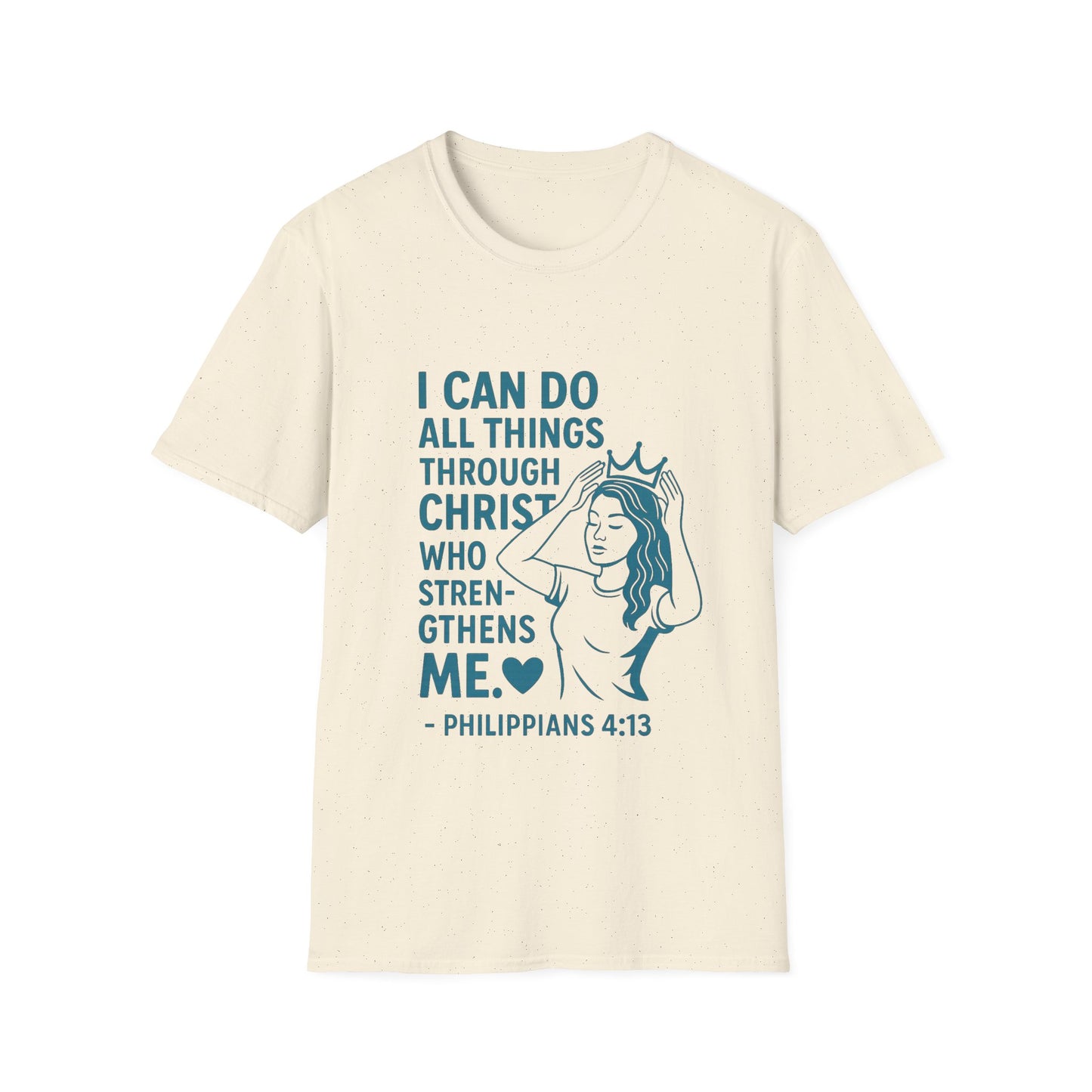 "I Can Do" Bible Verse Women's Relaxed T-Shirt