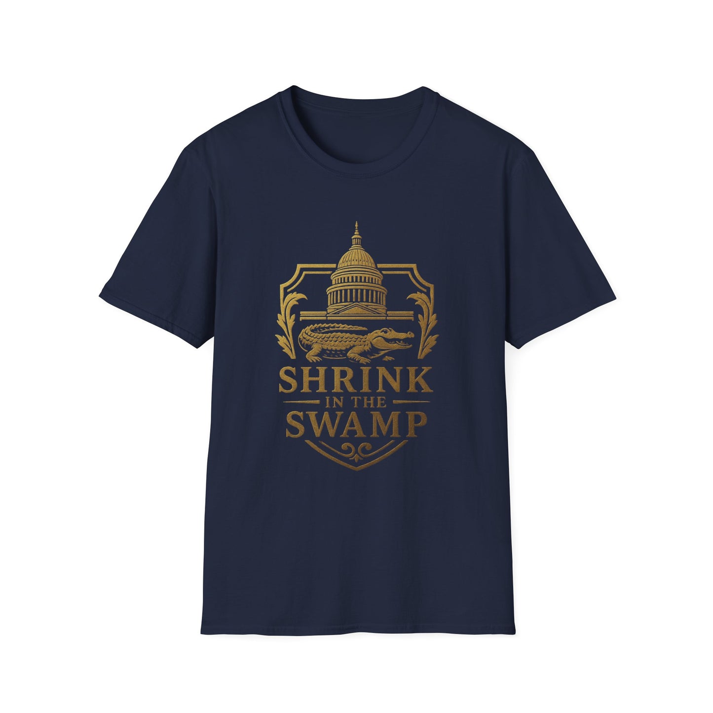 Shrink in the Swamp [TM] Unisex Softstyle T-Shirt - Sweet Baby Jeez Teez