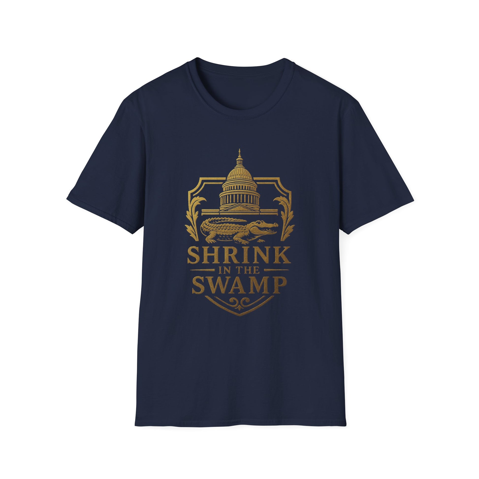 Shrink in the Swamp [TM] Unisex Softstyle T-Shirt - Sweet Baby Jeez Teez