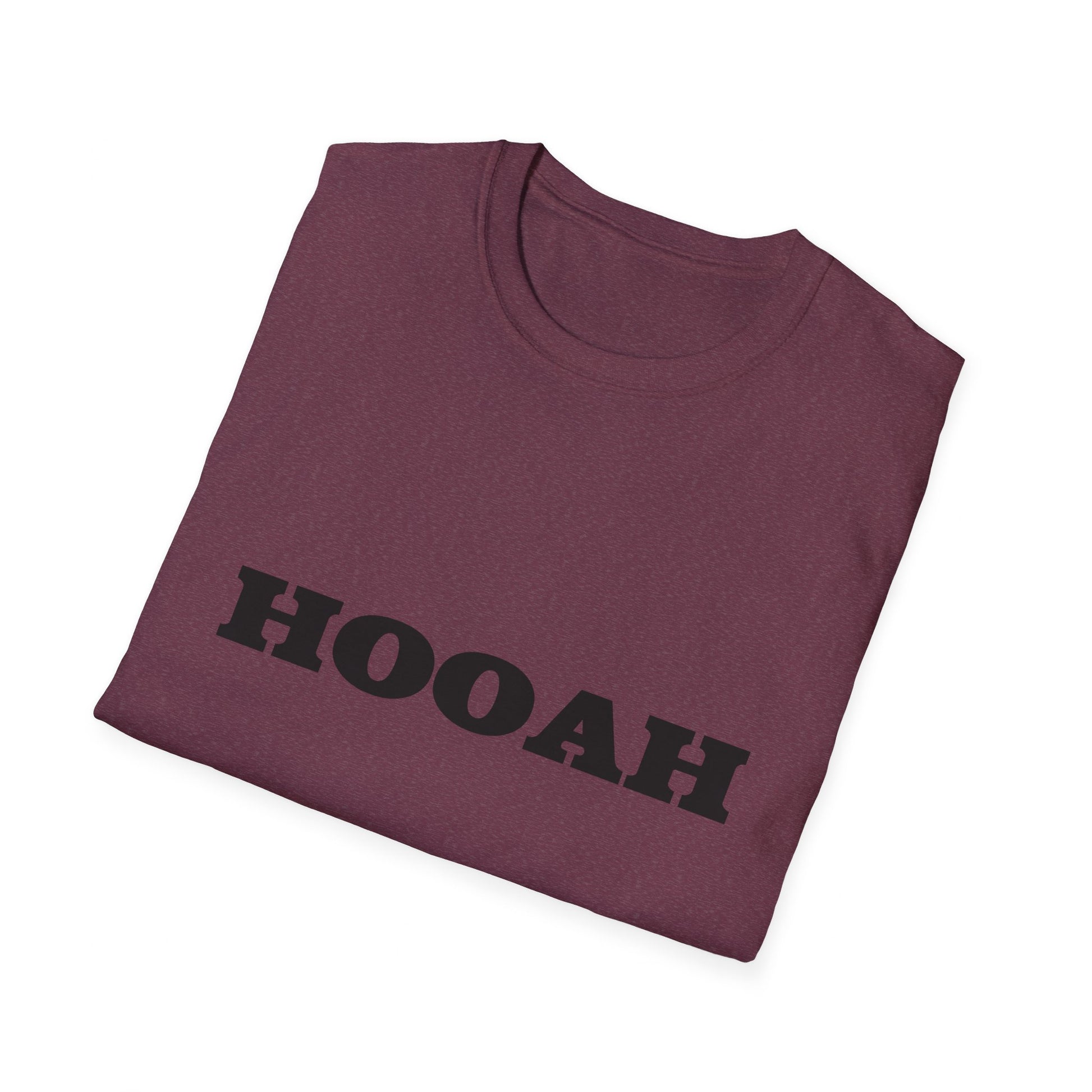 HOOAH (Army) Unisex Tshirt (MM Black Logo) - Sweet Baby Jeez Teez