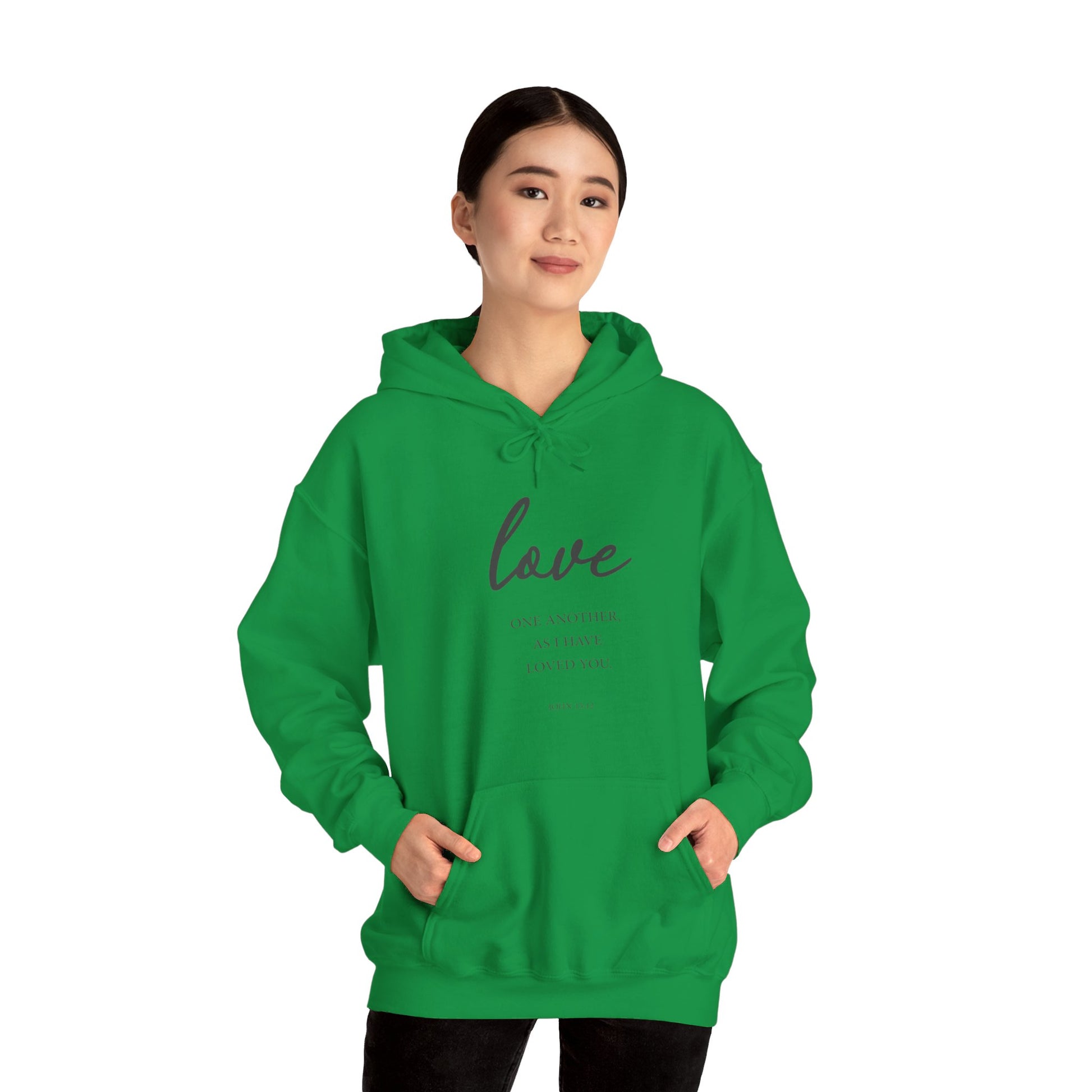 Love Women's Relaxed Hoodie (Black Logo) - Sweet Baby Jeez Teez