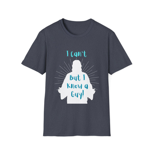 I Know a Guy Men's Tshirt (White Logo) - Sweet Baby Jeez Teez