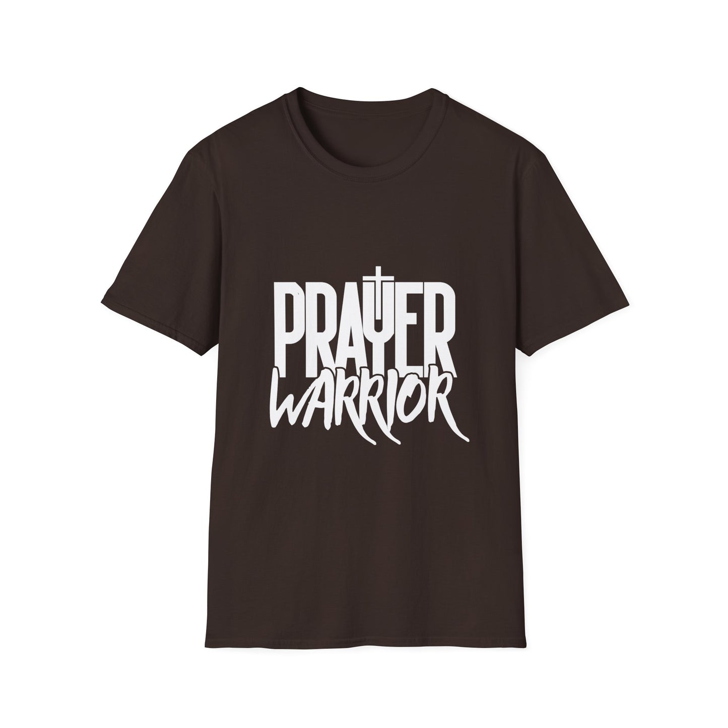 Prayer Warrior Men's Tshirt (White Logo) - Sweet Baby Jeez Teez