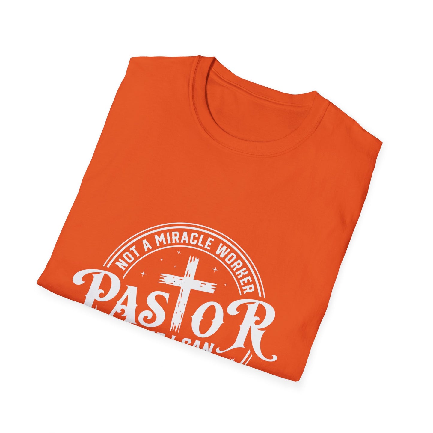 Pastor Men's Tshirt (White Logo) - Sweet Baby Jeez Teez