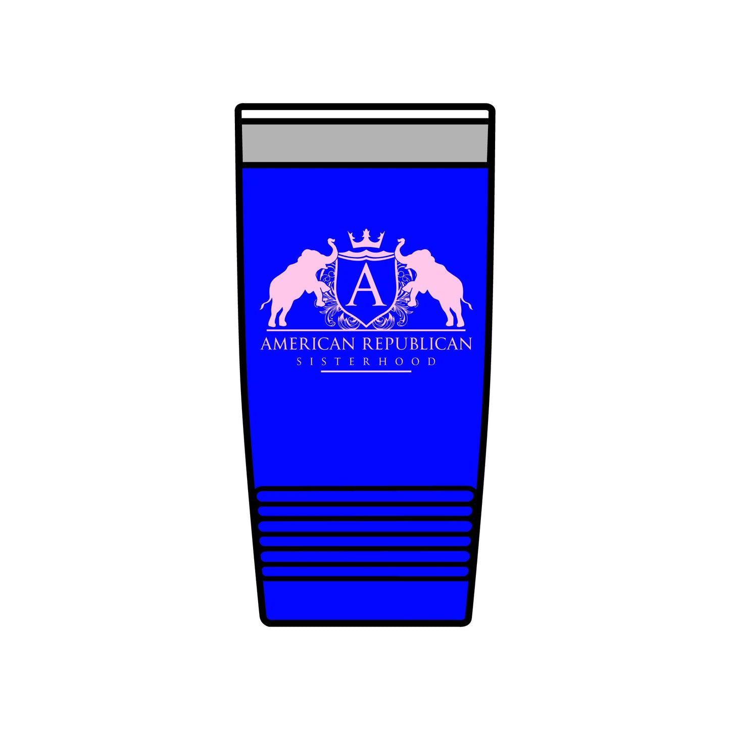 ARS Baby Pink Logo Insulated Tumbler, 20oz
