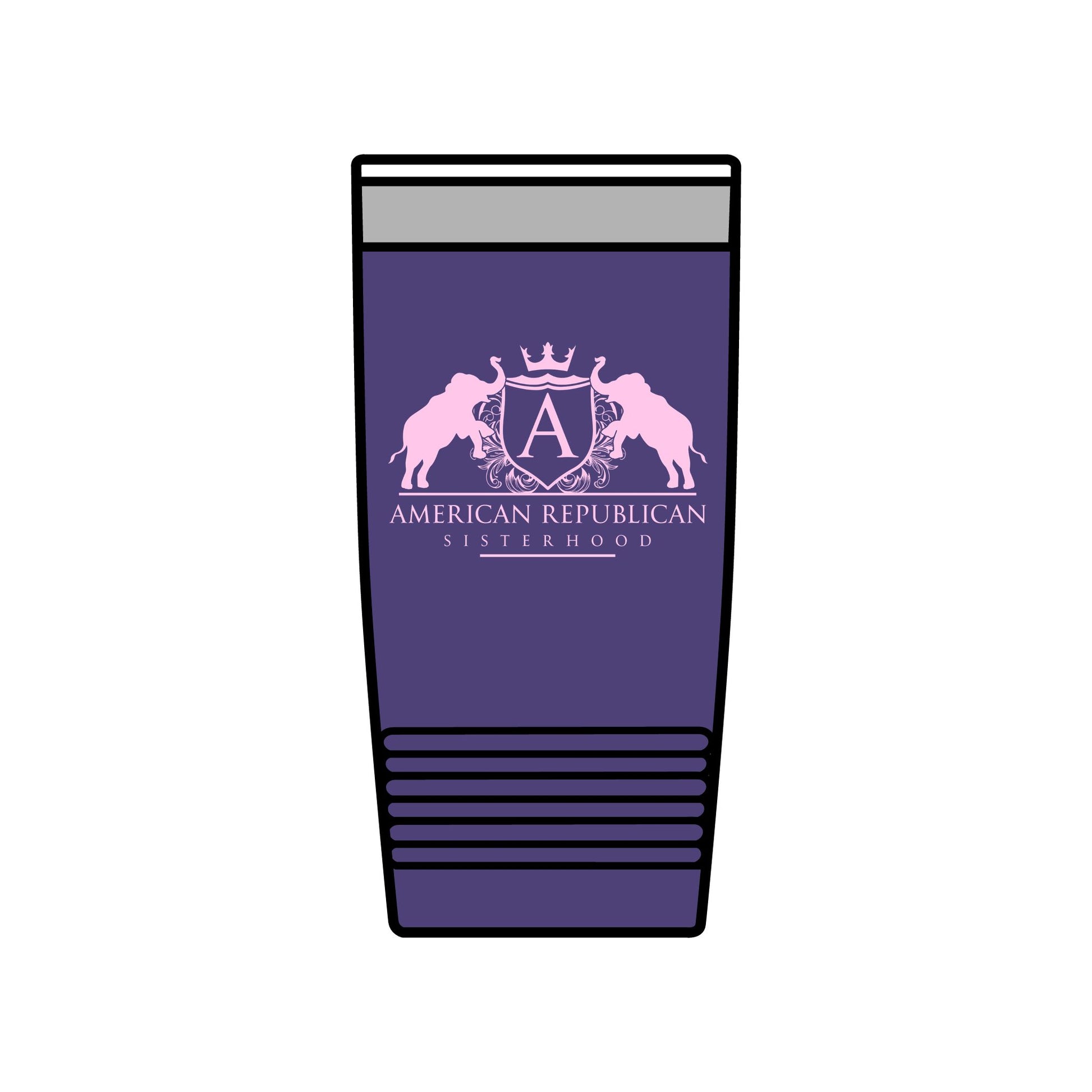 ARS Baby Pink Logo Insulated Tumbler, 20oz - Sweet Baby Jeez Teez