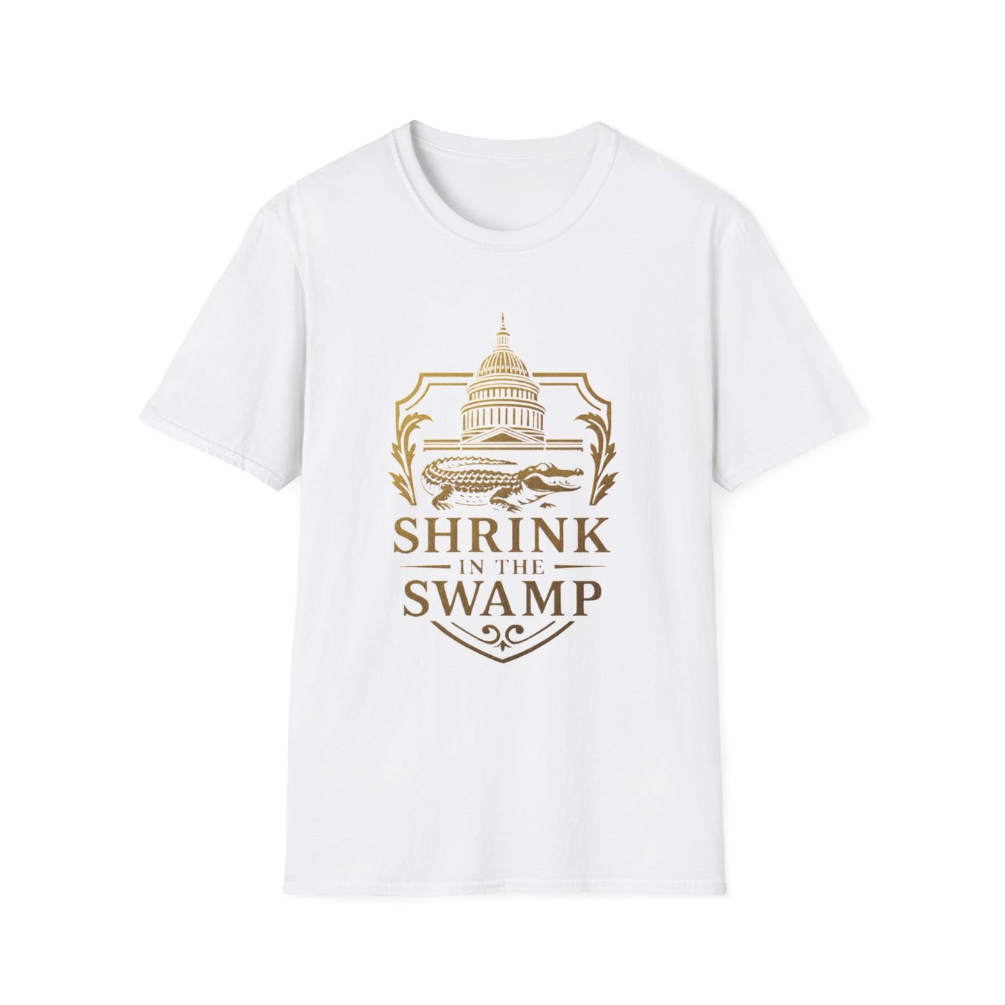 Shrink in the Swamp [TM] Unisex Softstyle T-Shirt - Sweet Baby Jeez Teez