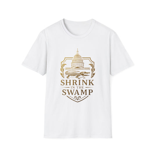 Shrink in the Swamp [TM] Unisex Softstyle T-Shirt - Sweet Baby Jeez Teez