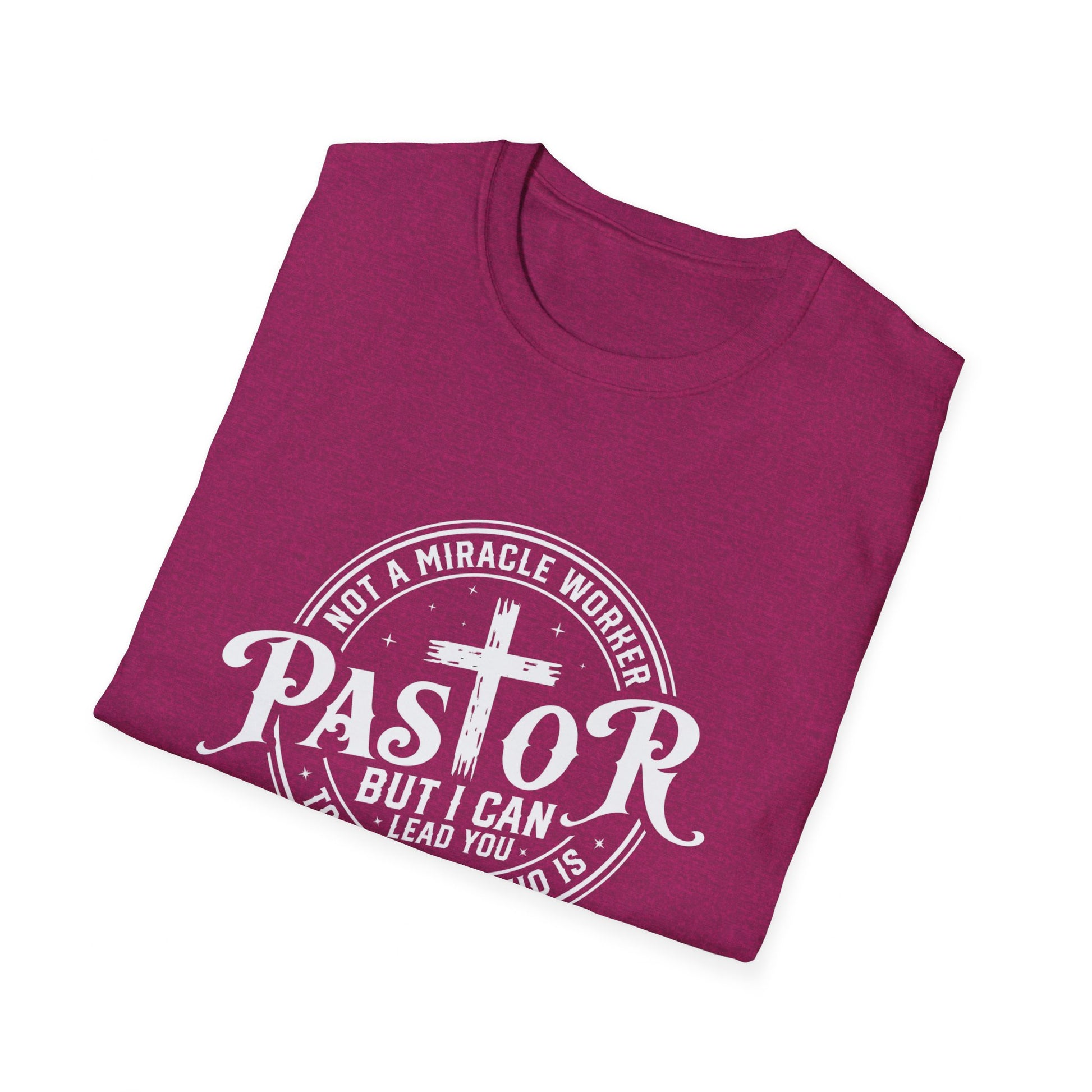 Pastor Women's Relaxed/Plus Tshirt (White Logo) - Sweet Baby Jeez Teez