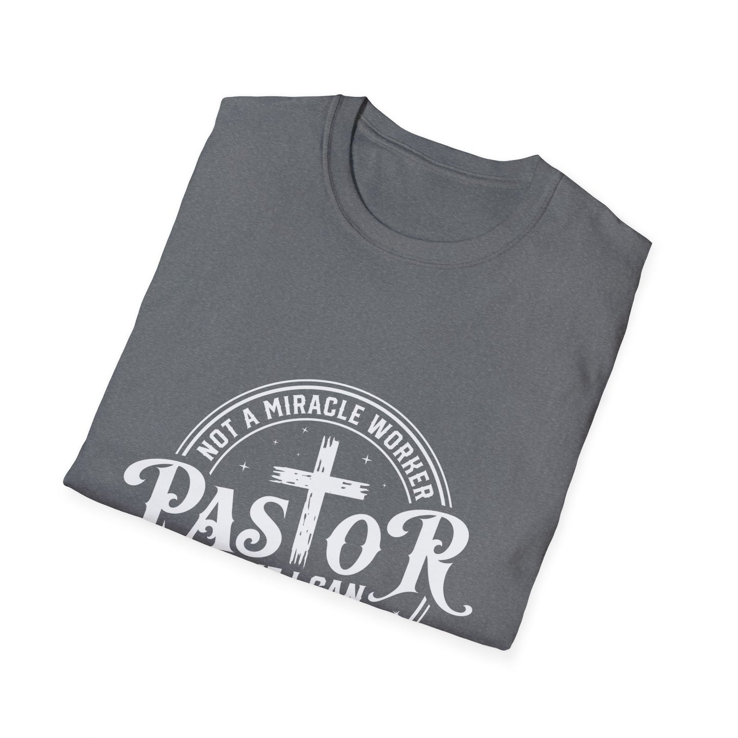 Pastor Men's Tshirt (White Logo) - Sweet Baby Jeez Teez