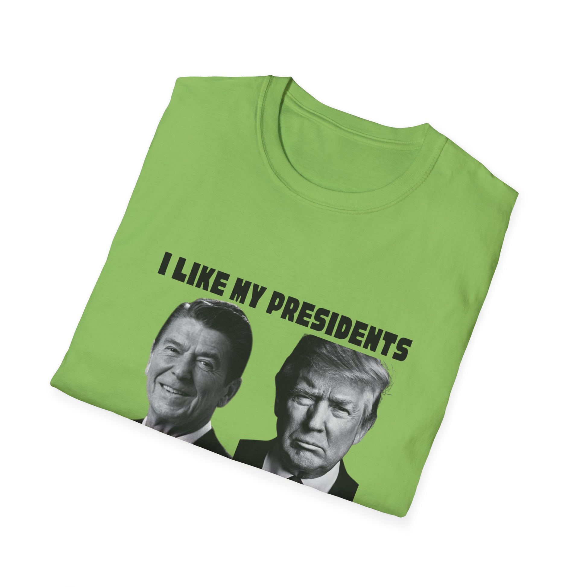 I Like My Presidents Men's Tshirt (Black Logo) - Sweet Baby Jeez Teez