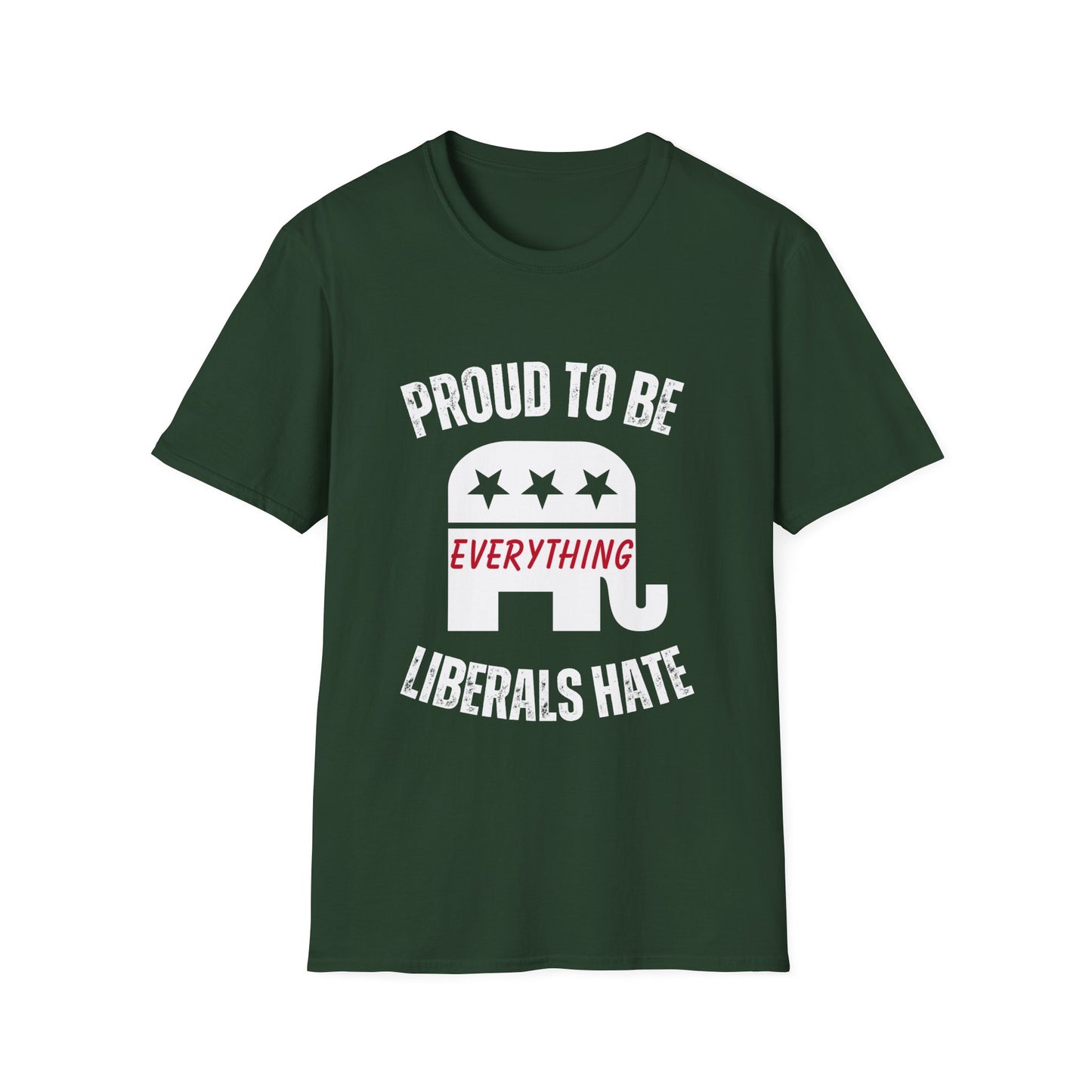 Proud to Be Men's Tshirt (White Logo) - Sweet Baby Jeez Teez