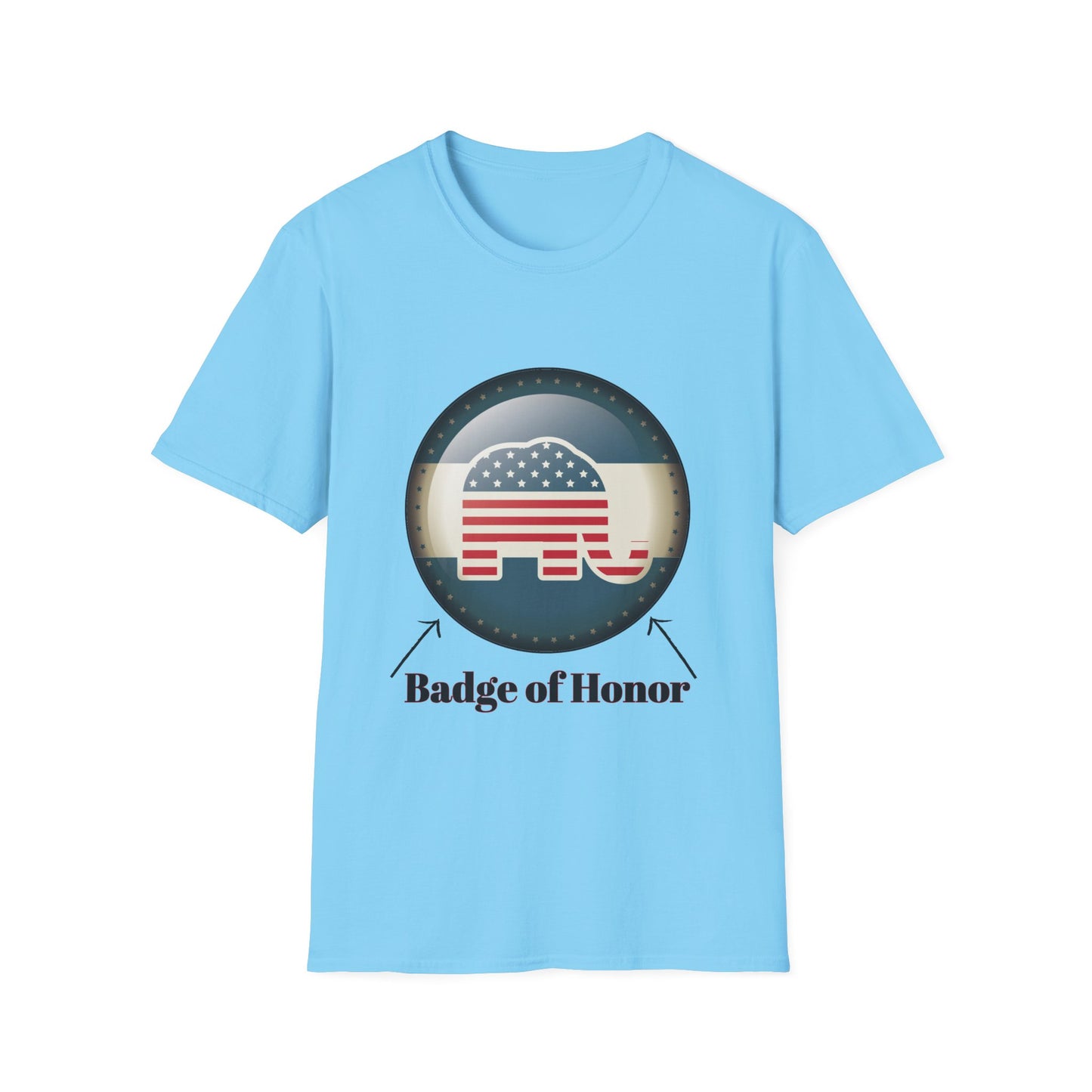 Badge of Honor Men's Tshirt - Sweet Baby Jeez Teez
