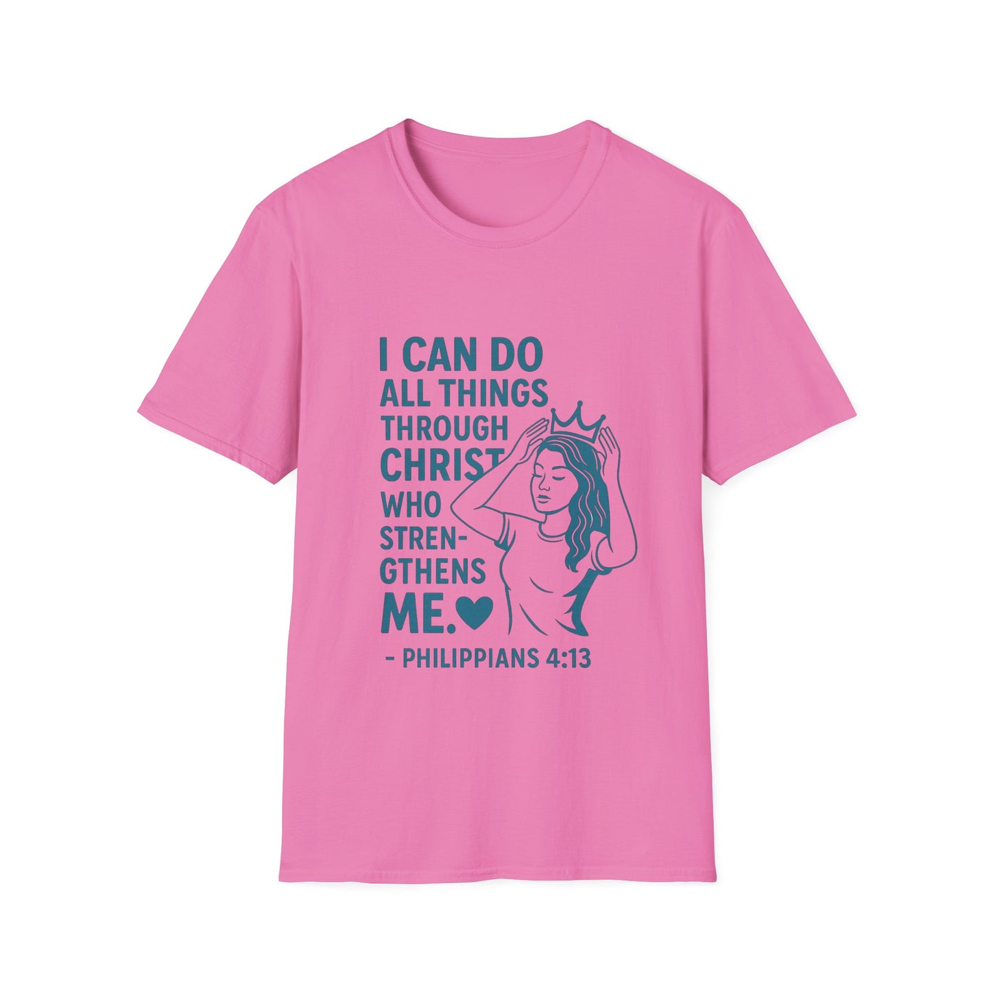 "I Can Do" Bible Verse Women's Relaxed T-Shirt