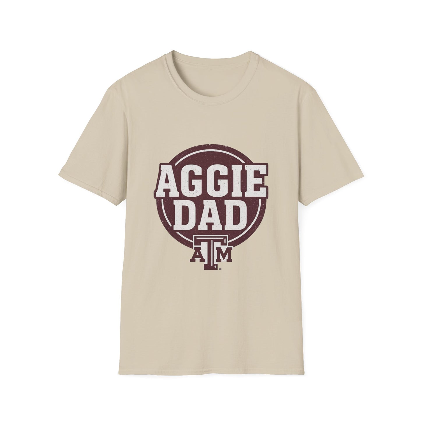 Aggie Dad Texas A&M Men's Softstyle T-Shirt - Sweet Baby Jeez Teez